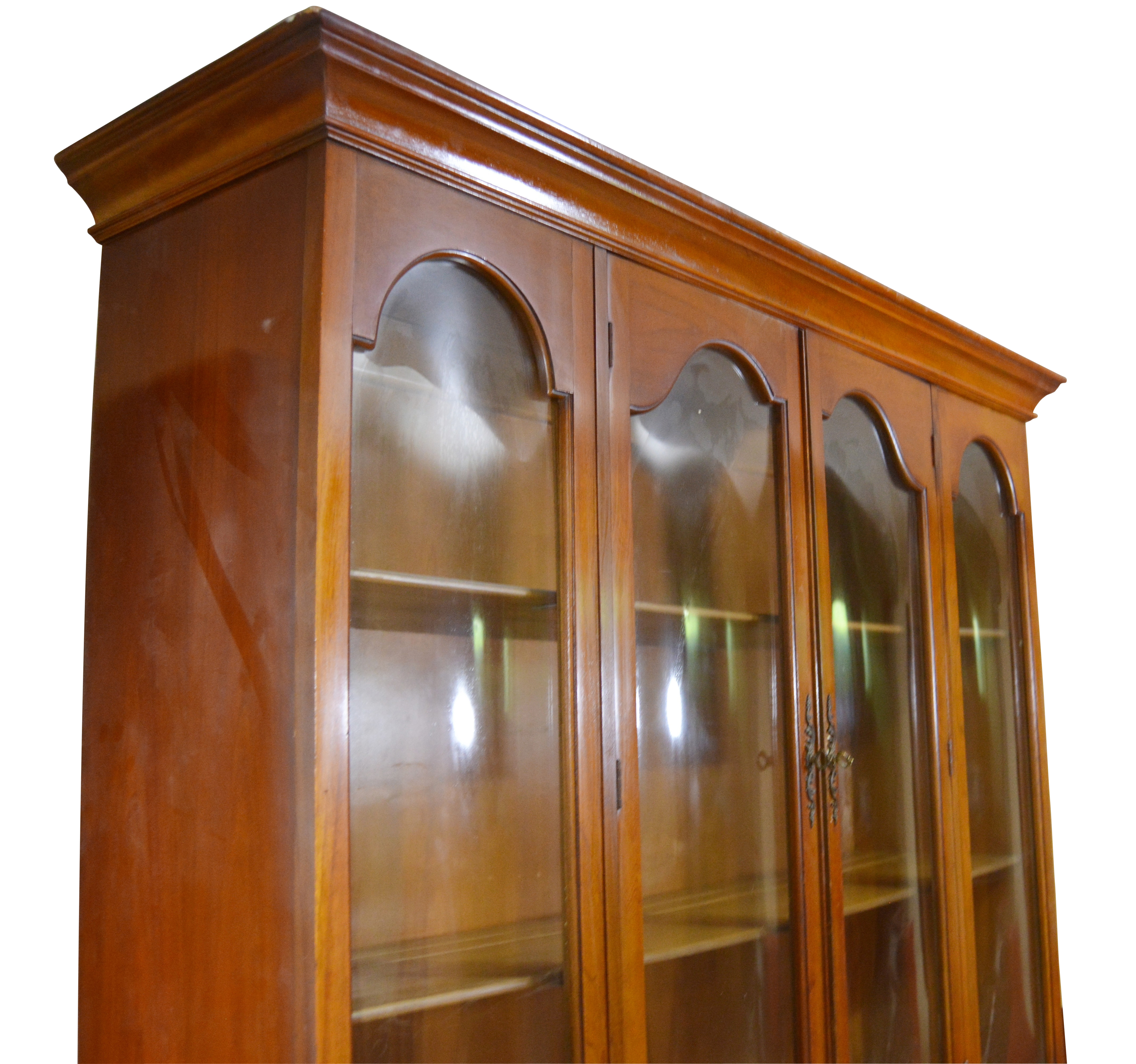 Vintage Cherry China Cabinet