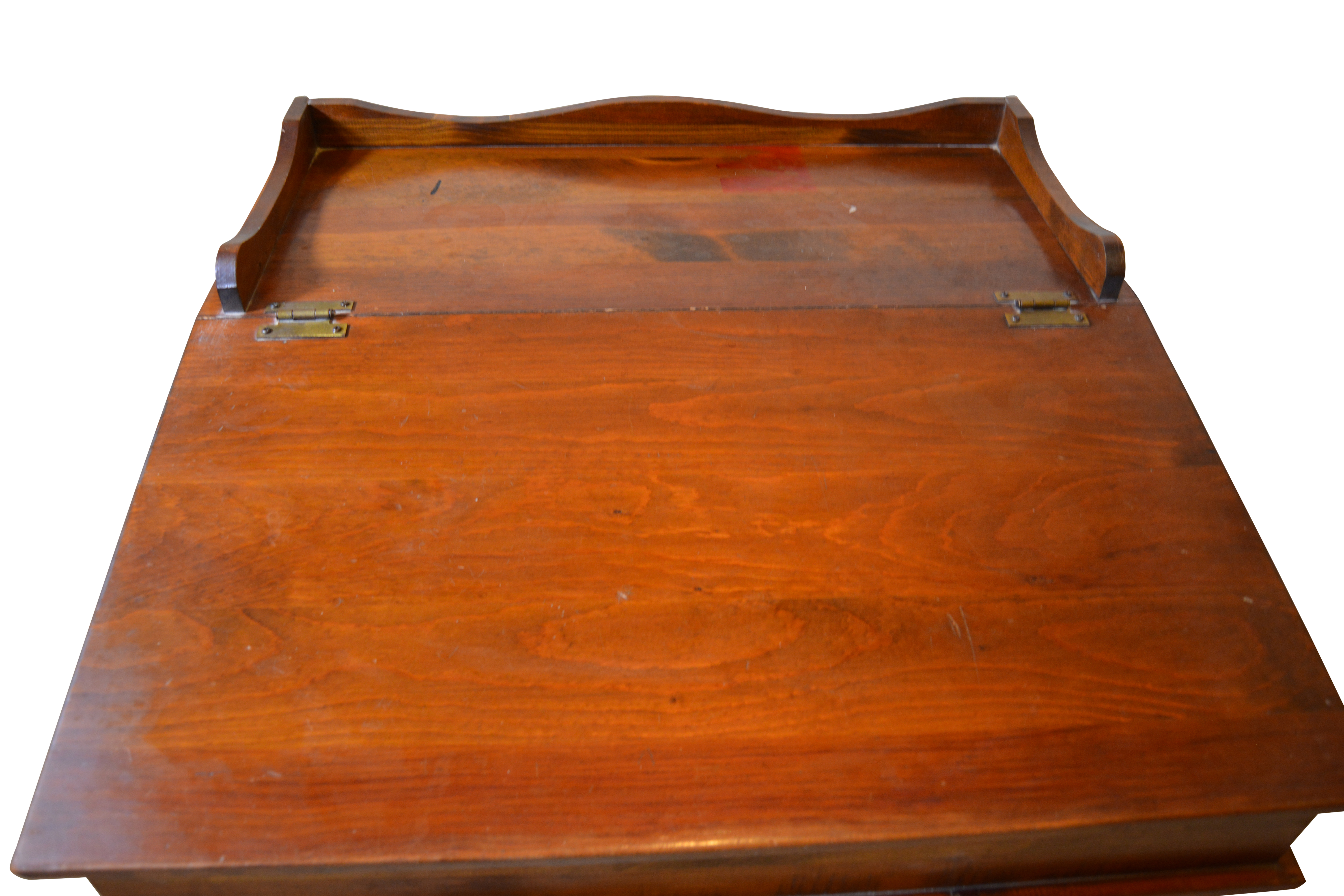 Vintage Davenport Style Captain's Slant Top Desk