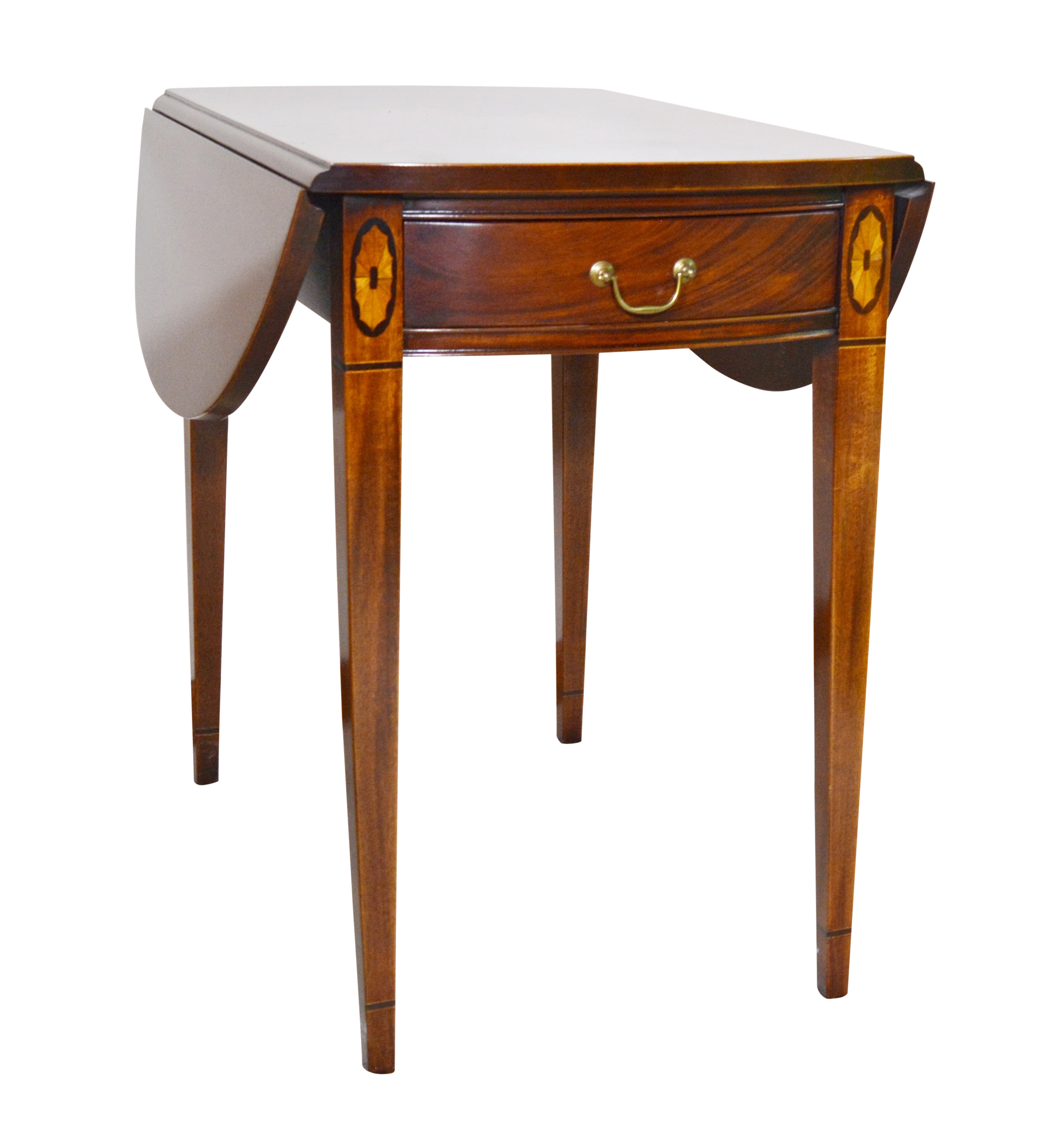 Hickory Chair Co. "James River Plantation Collection" Pembroke Side Table