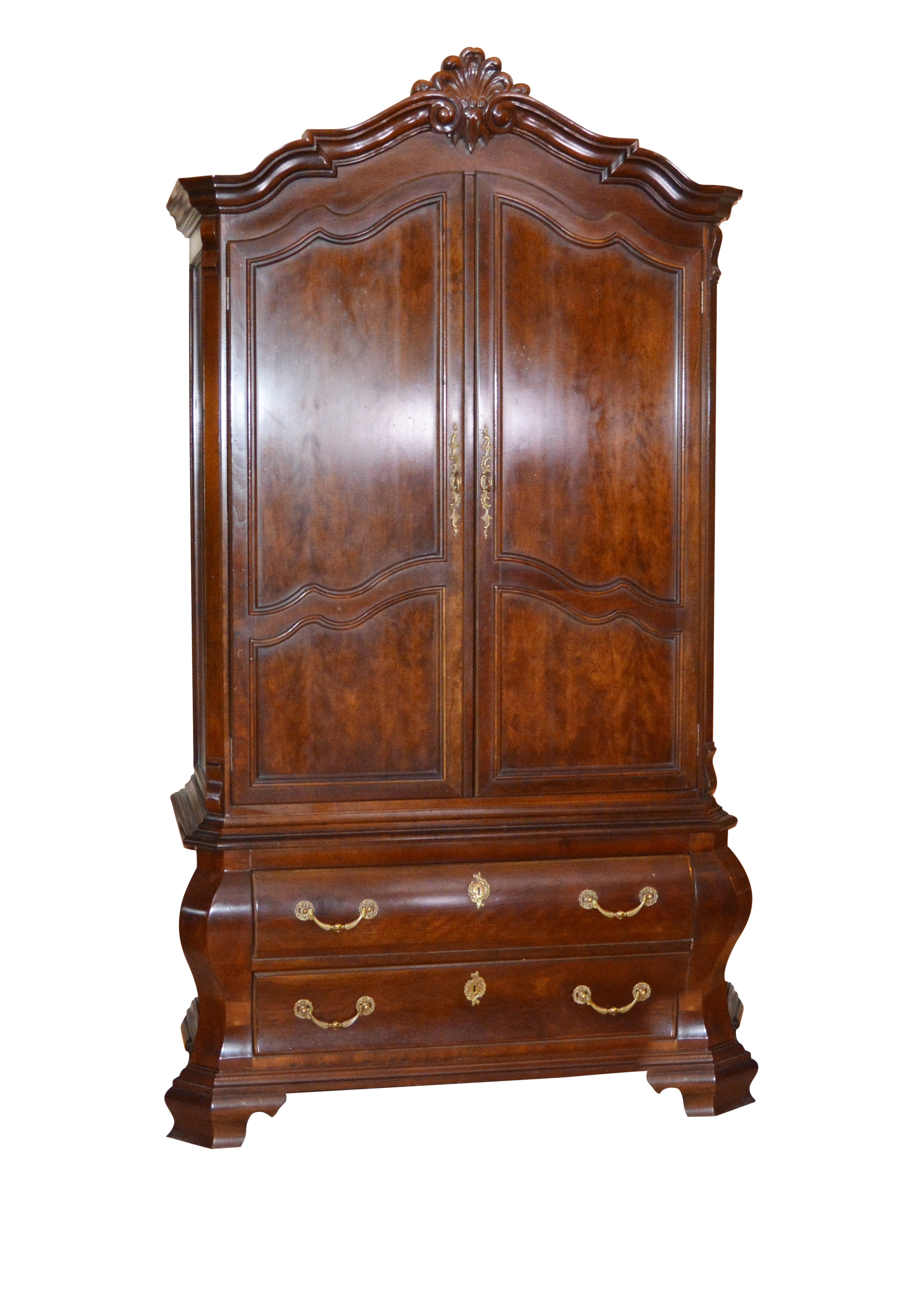 Bombe Style Armoire by Century Furniture