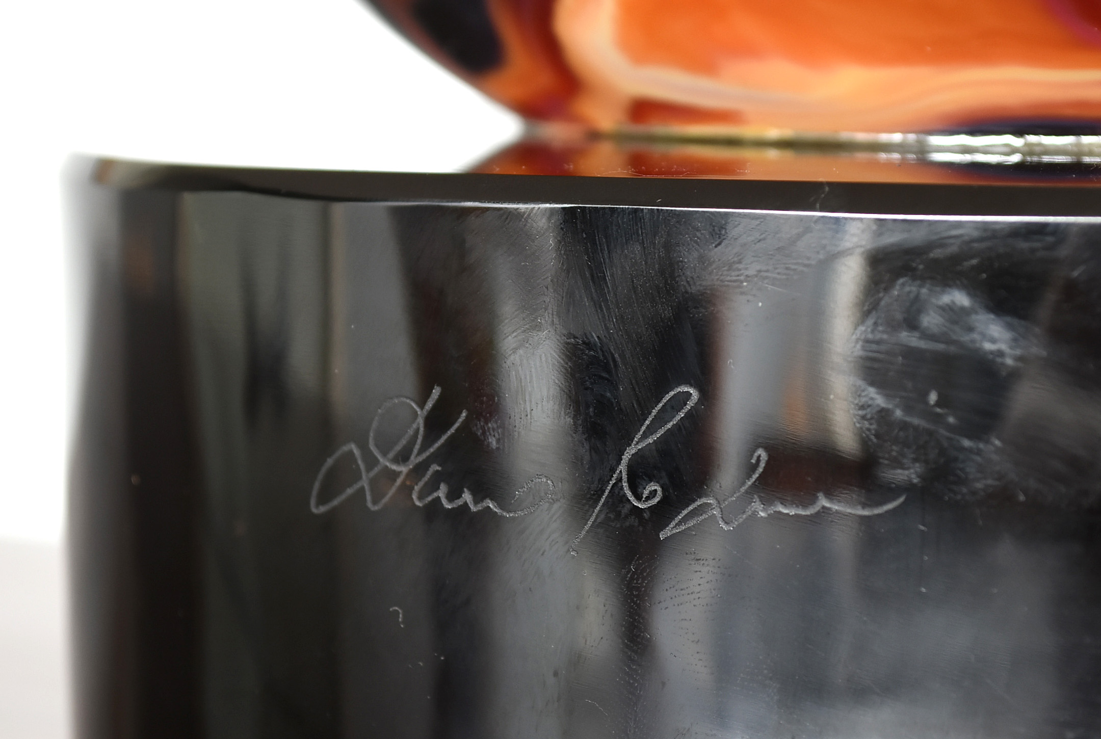 Dino Rosin Murano Art Glass Sculpture "New Life"