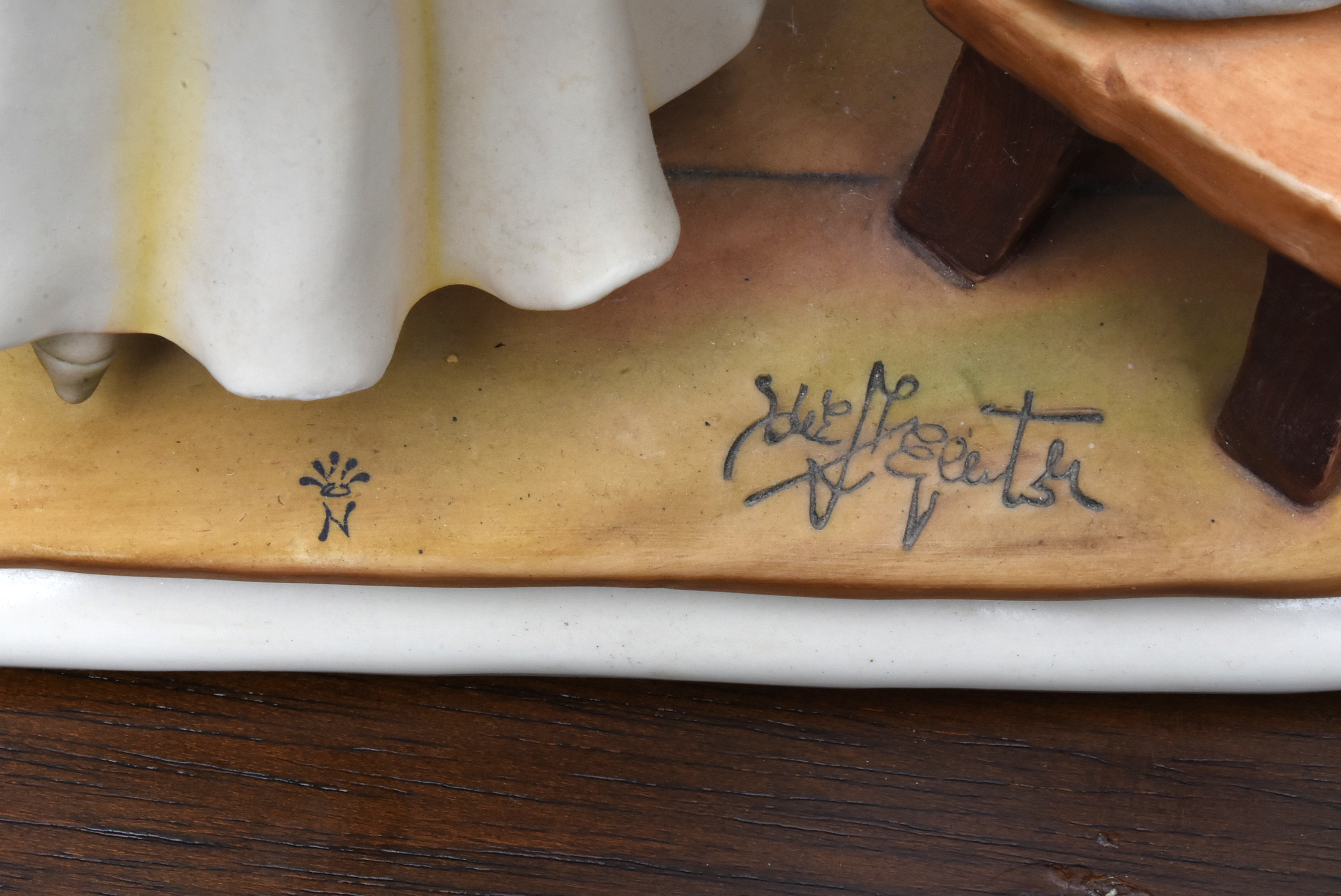 Enzo Anzenton Capodimonte Porcelain Snow White and the Seven Dwarves for Laurenz