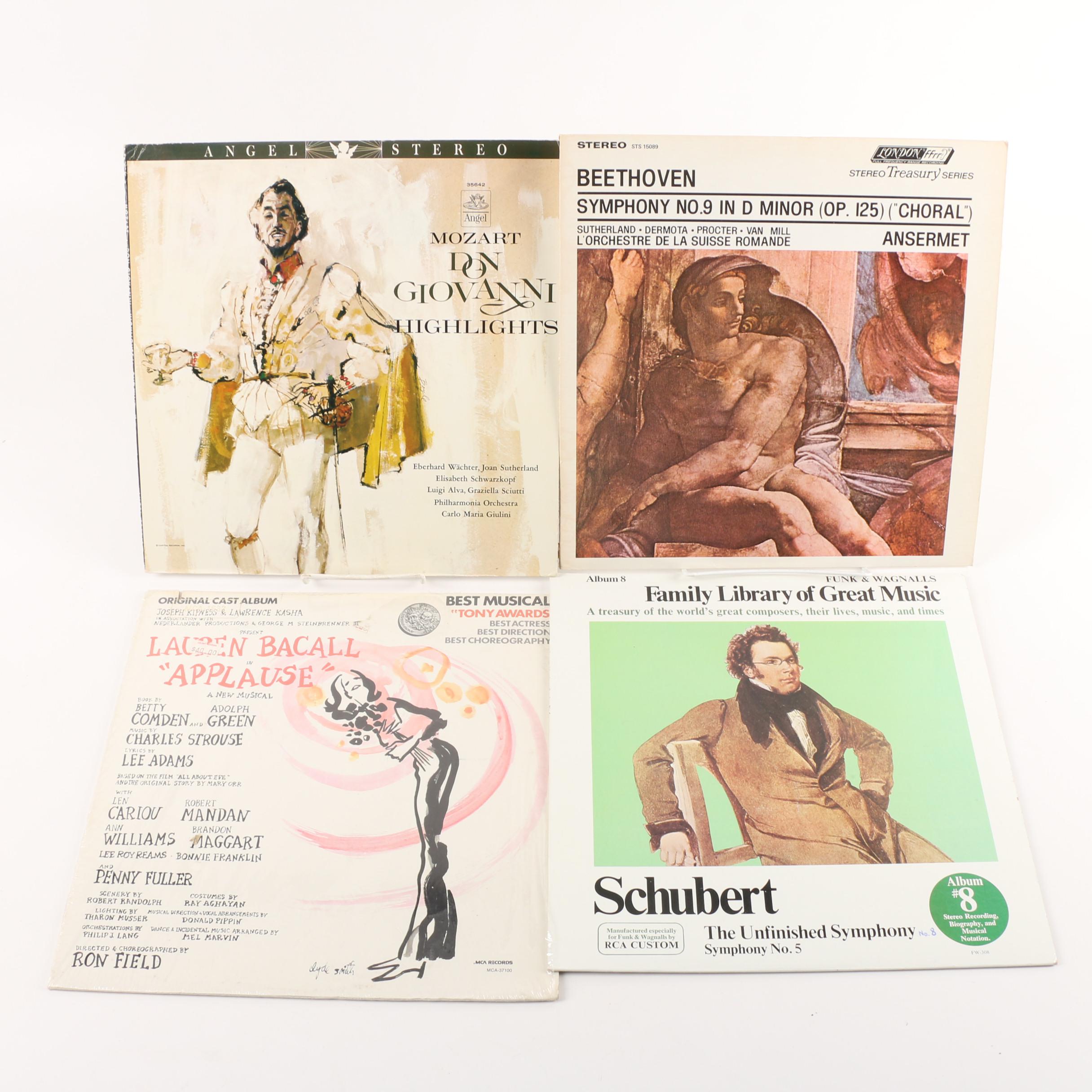 Vintage Jazz and Classical Records Including Count Basie and Lena Horne