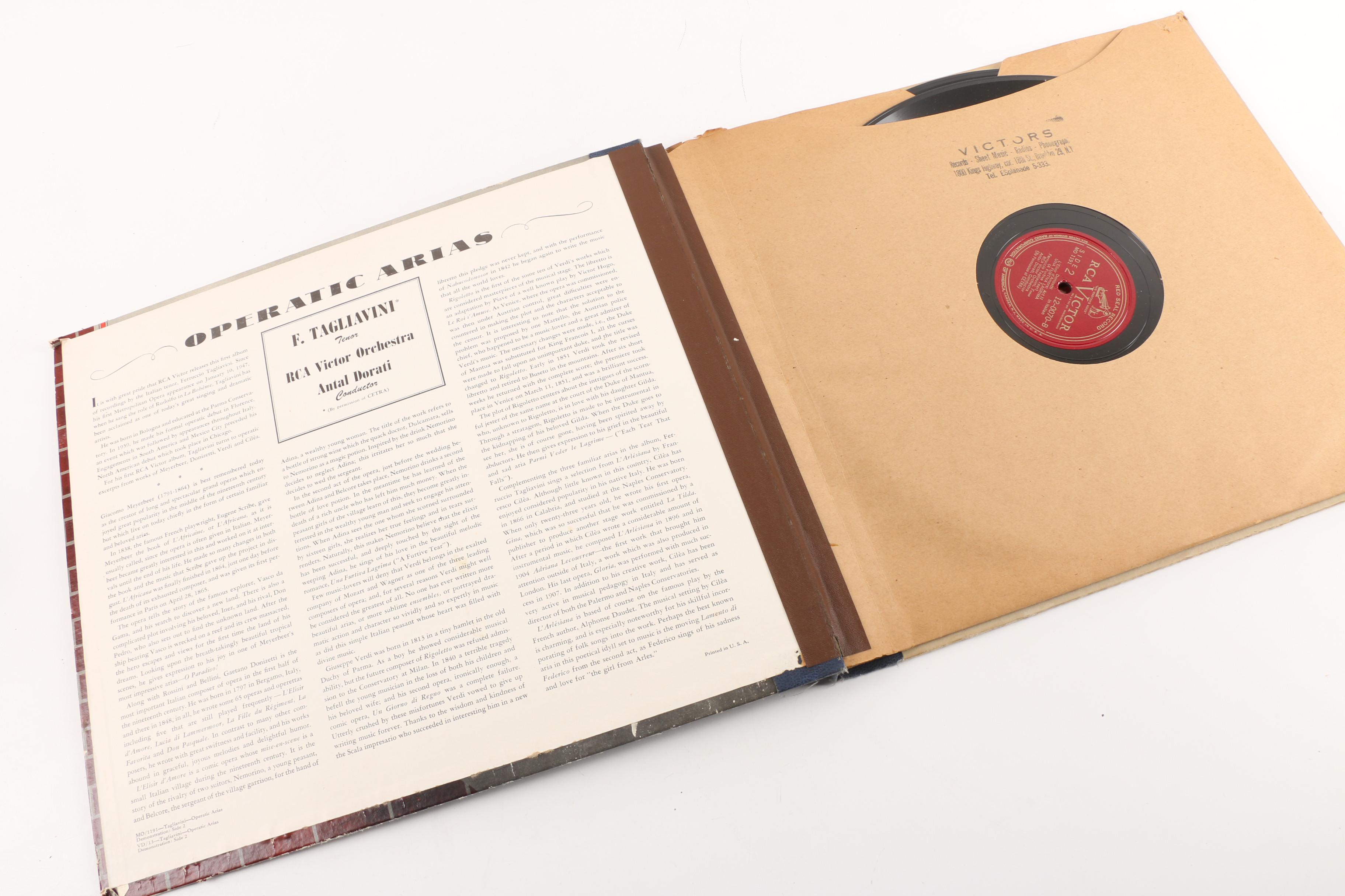 Vintage Jazz and Classical Records Including Count Basie and Lena Horne