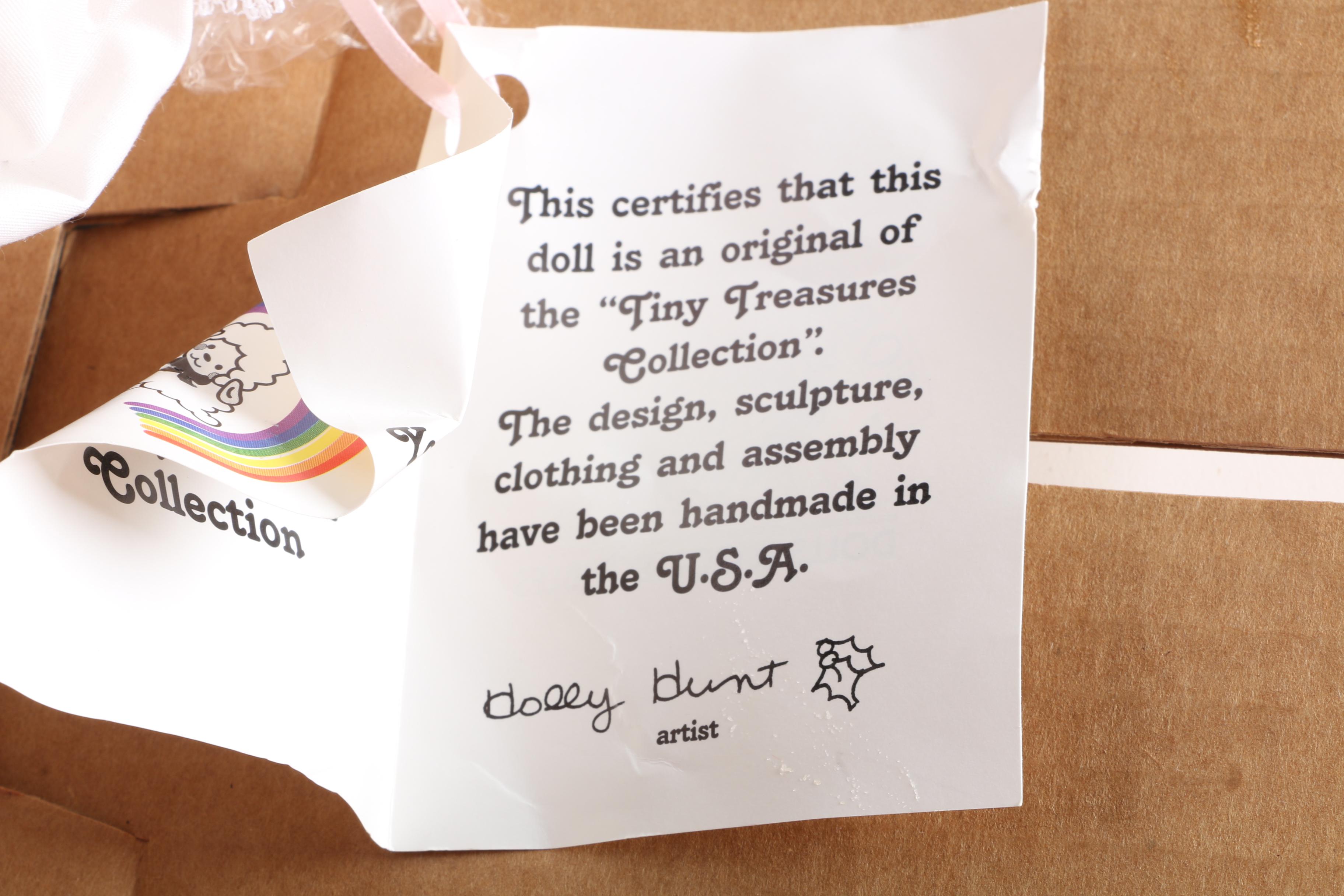 World Gallery "Tiny Treasures Collection" Porcelain Baby Dolls