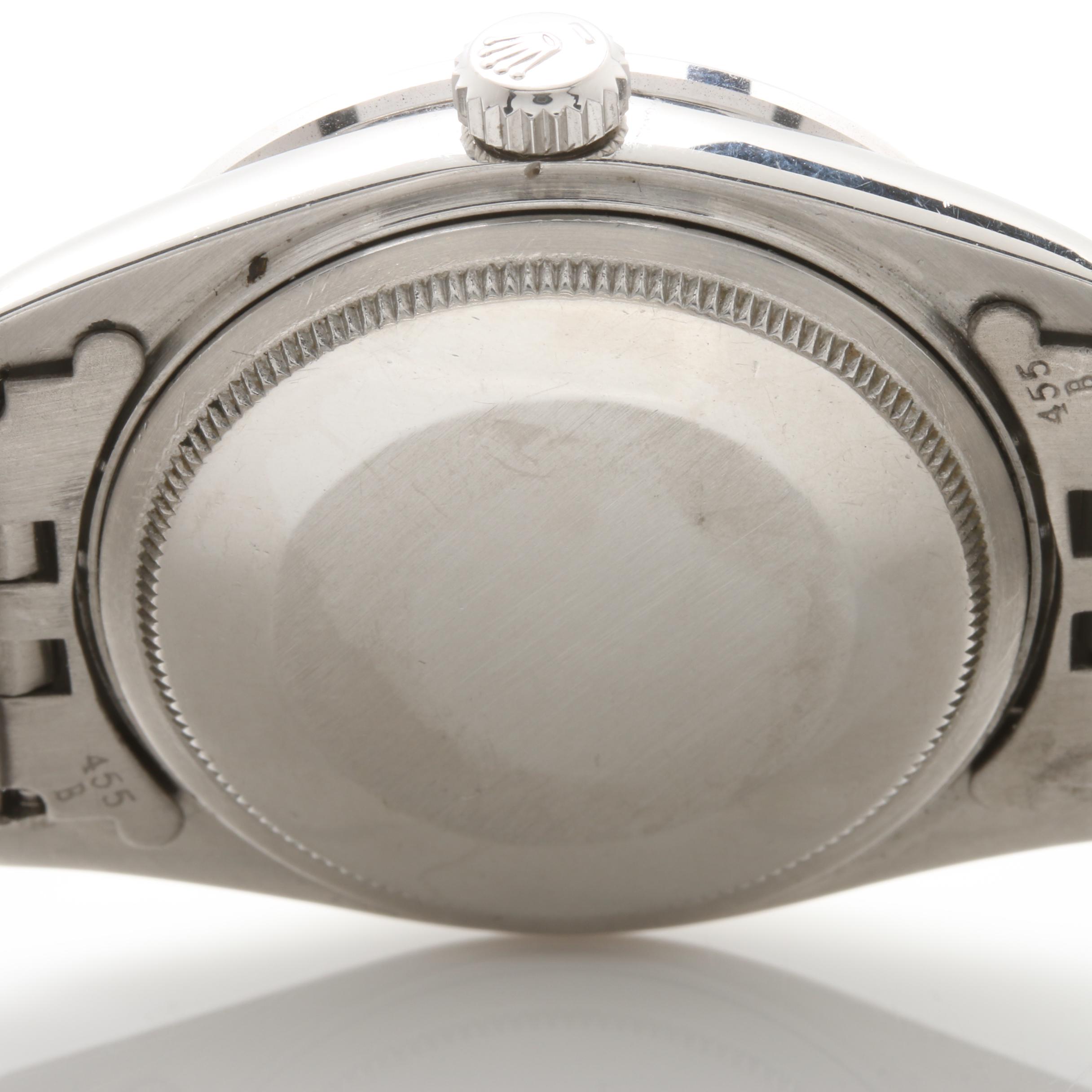 Rolex Stainless Steel Datejust 1.27 CTW Diamond Blue Dial Watch