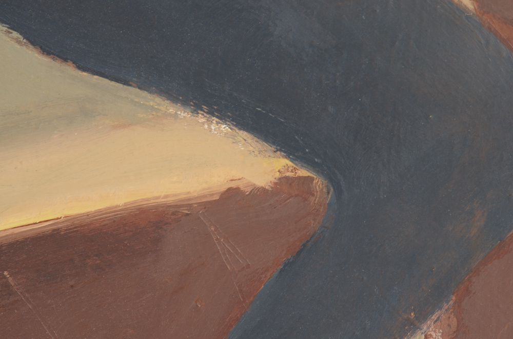 Vintage Oil on Canvas Portrait