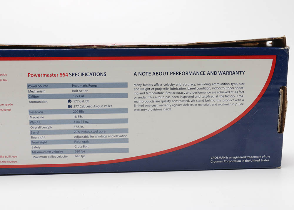 Crosman Powermaster 664GTW Ultimate Shooter's Kit