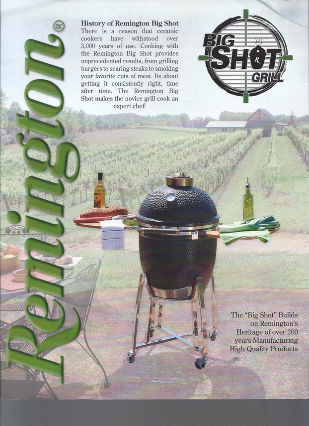Remington "Big Shot" Ceramic Grill