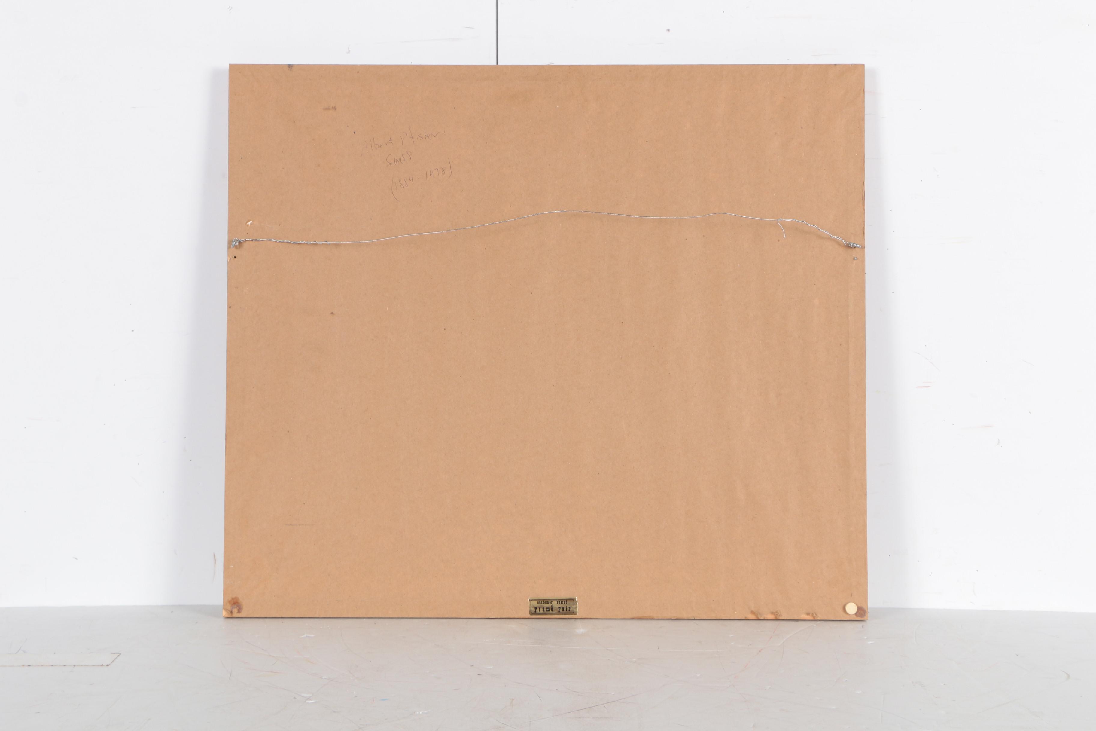 Albert Pfister Lithograph