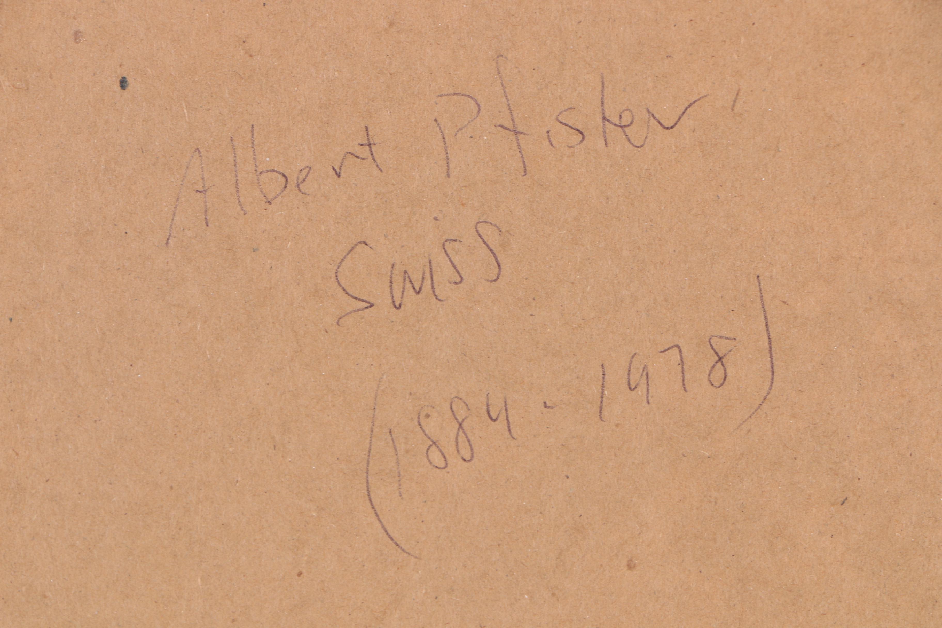 Albert Pfister Lithograph