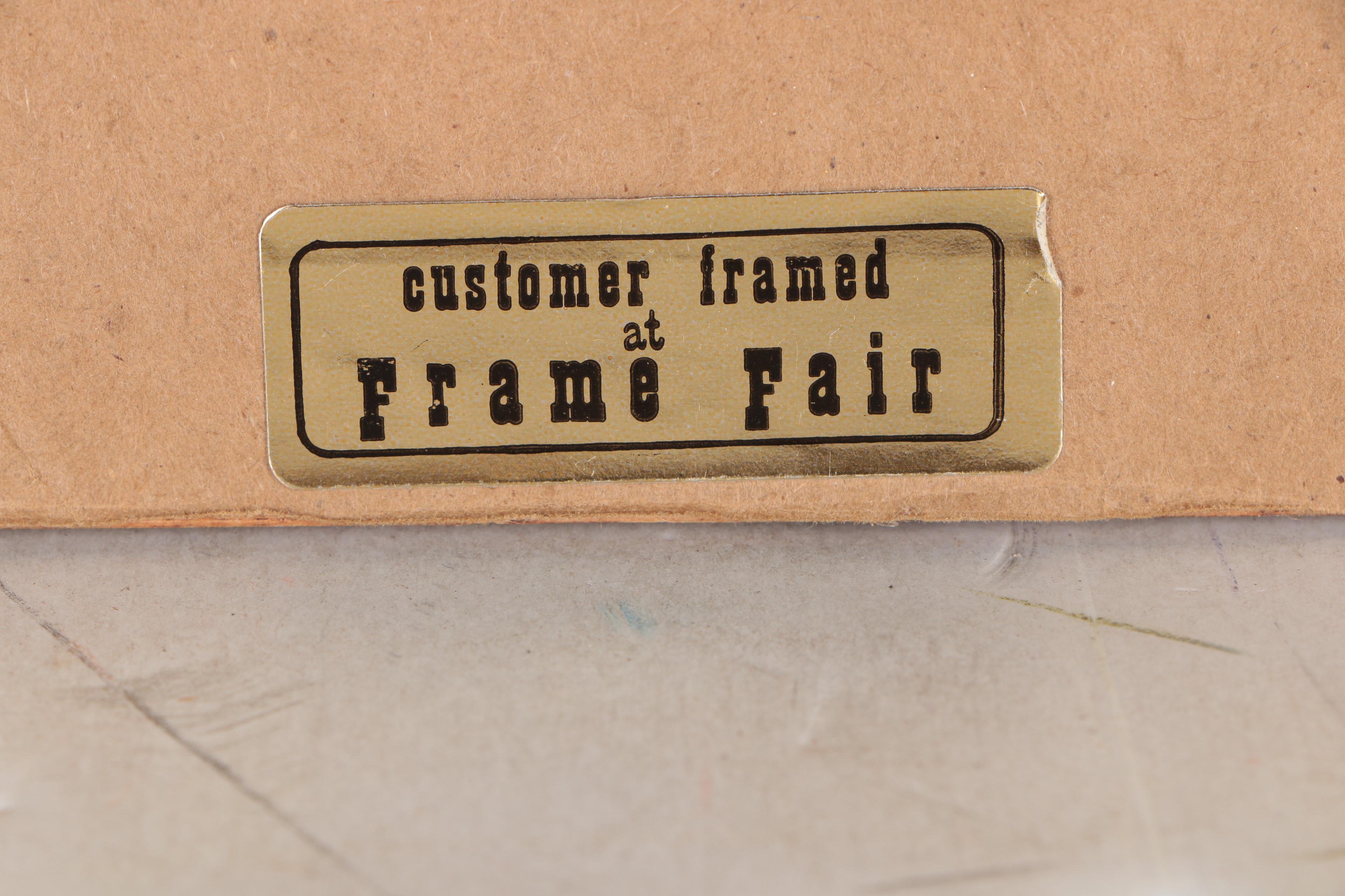 Albert Pfister Lithograph