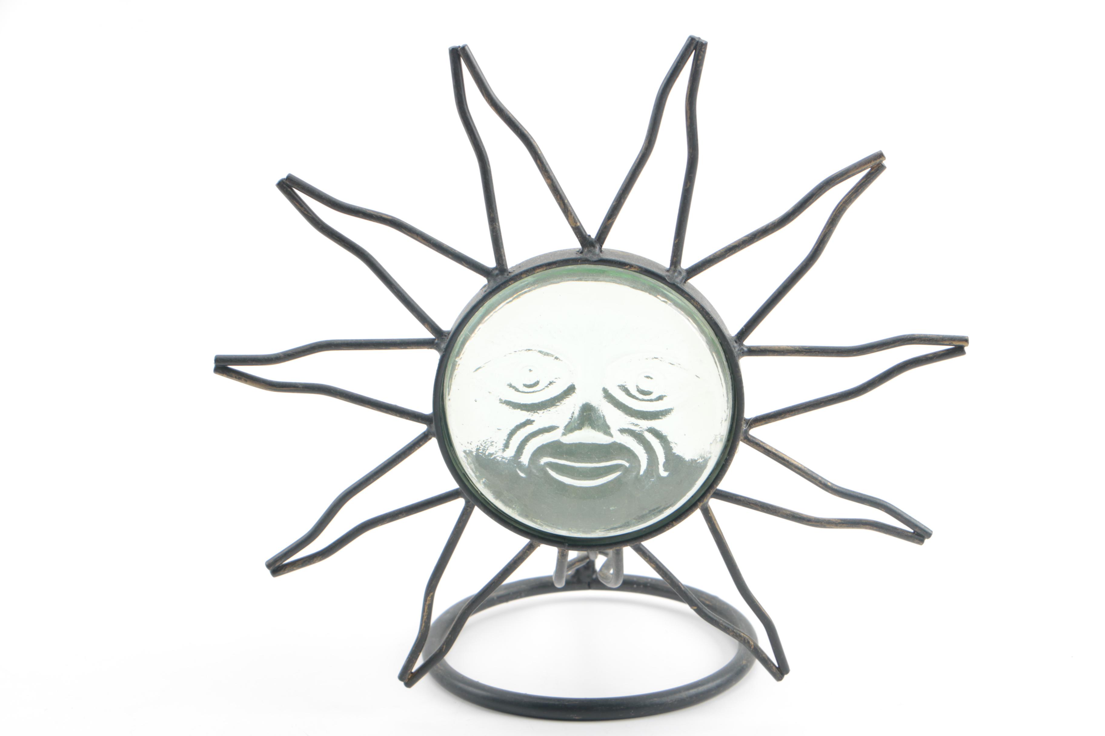 Tito "Party Heads" Ceramic Serving Dish with DeRoma Terracotta Platter