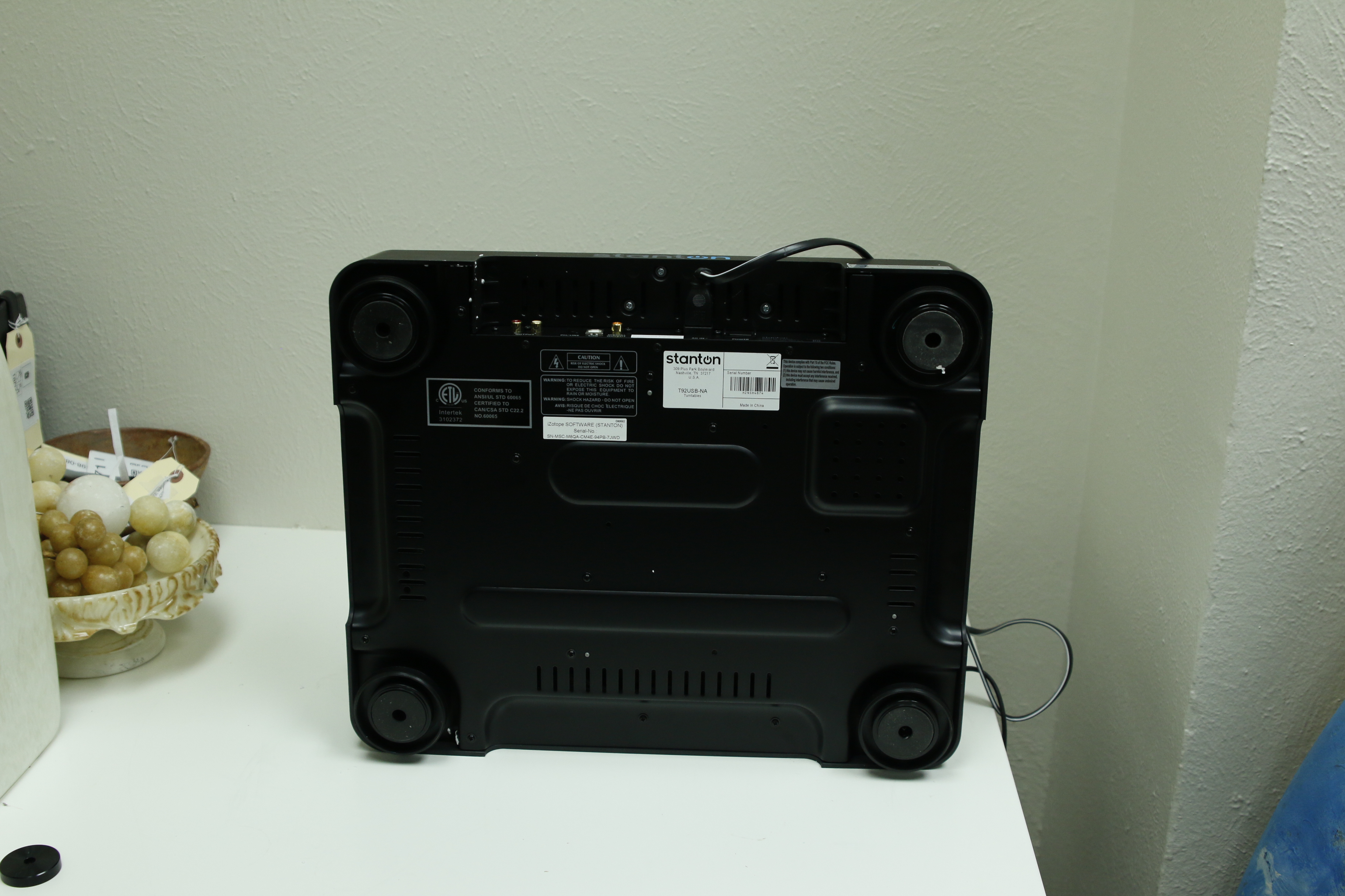 Stanton T.92 USB Turntable with Magix Audio Cleaning Software