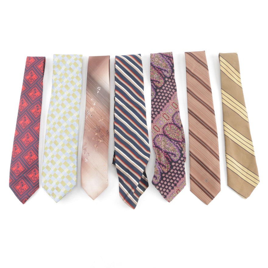 Men's Neckties Including Givenchy, Bill Blass and Hart Schaffner Marx