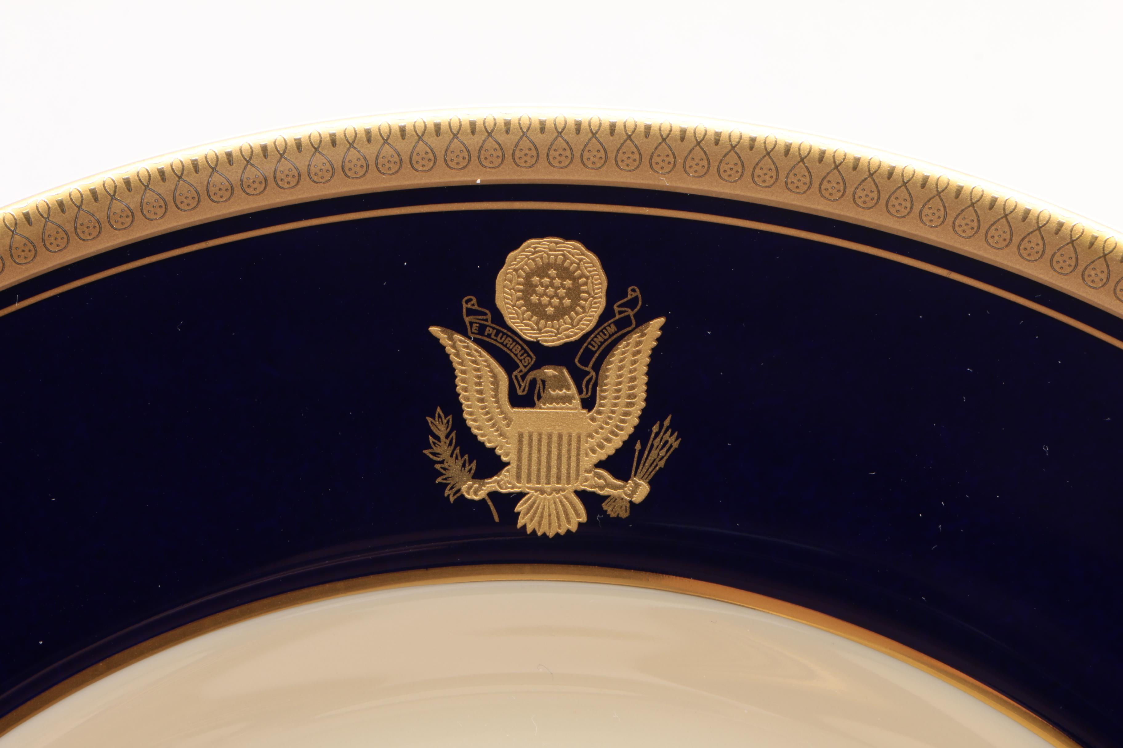 Pickard "Palace Royale" Dinnerware with the Great Seal of the United States