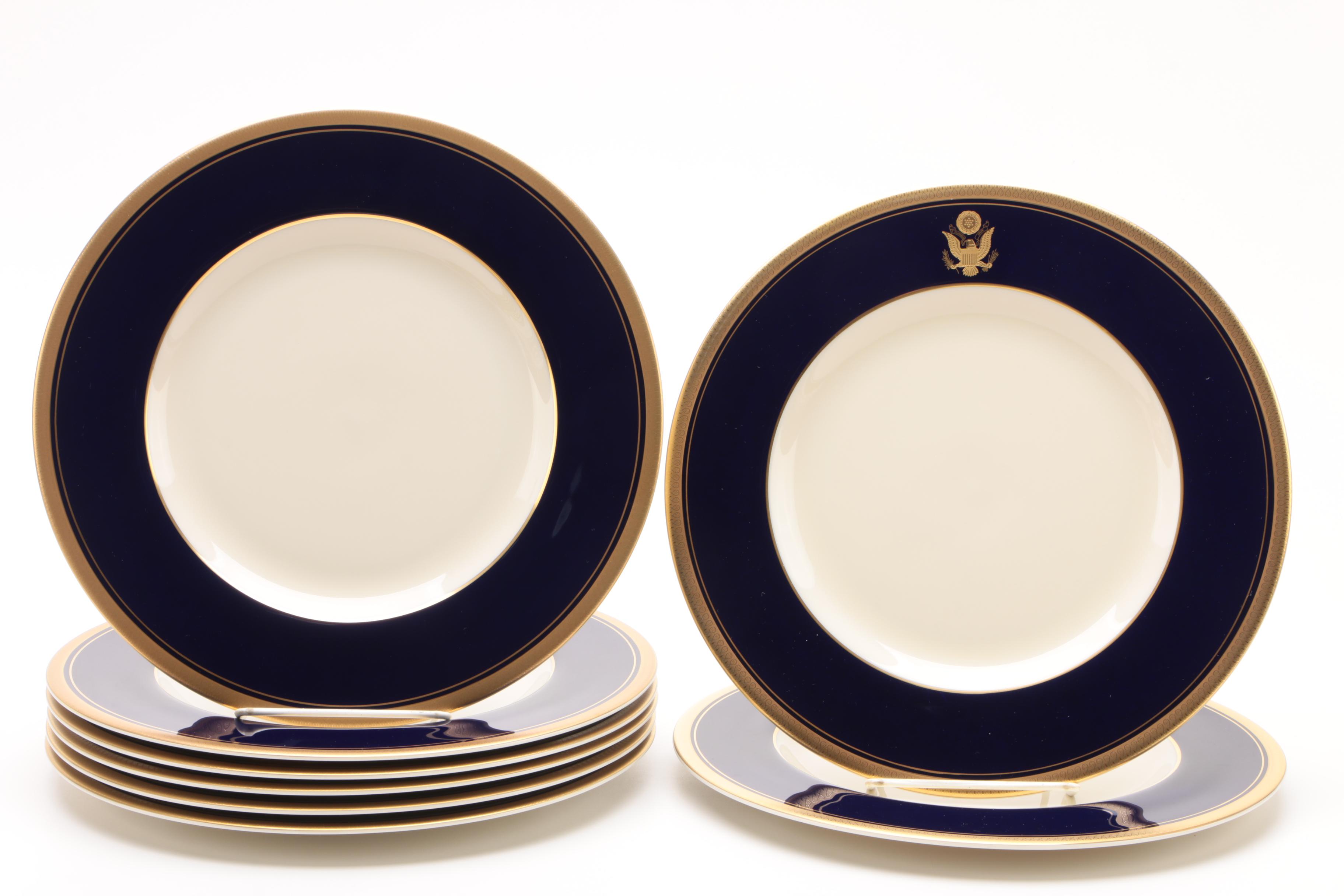 Pickard "Palace Royale" Dinnerware with the Great Seal of the United States