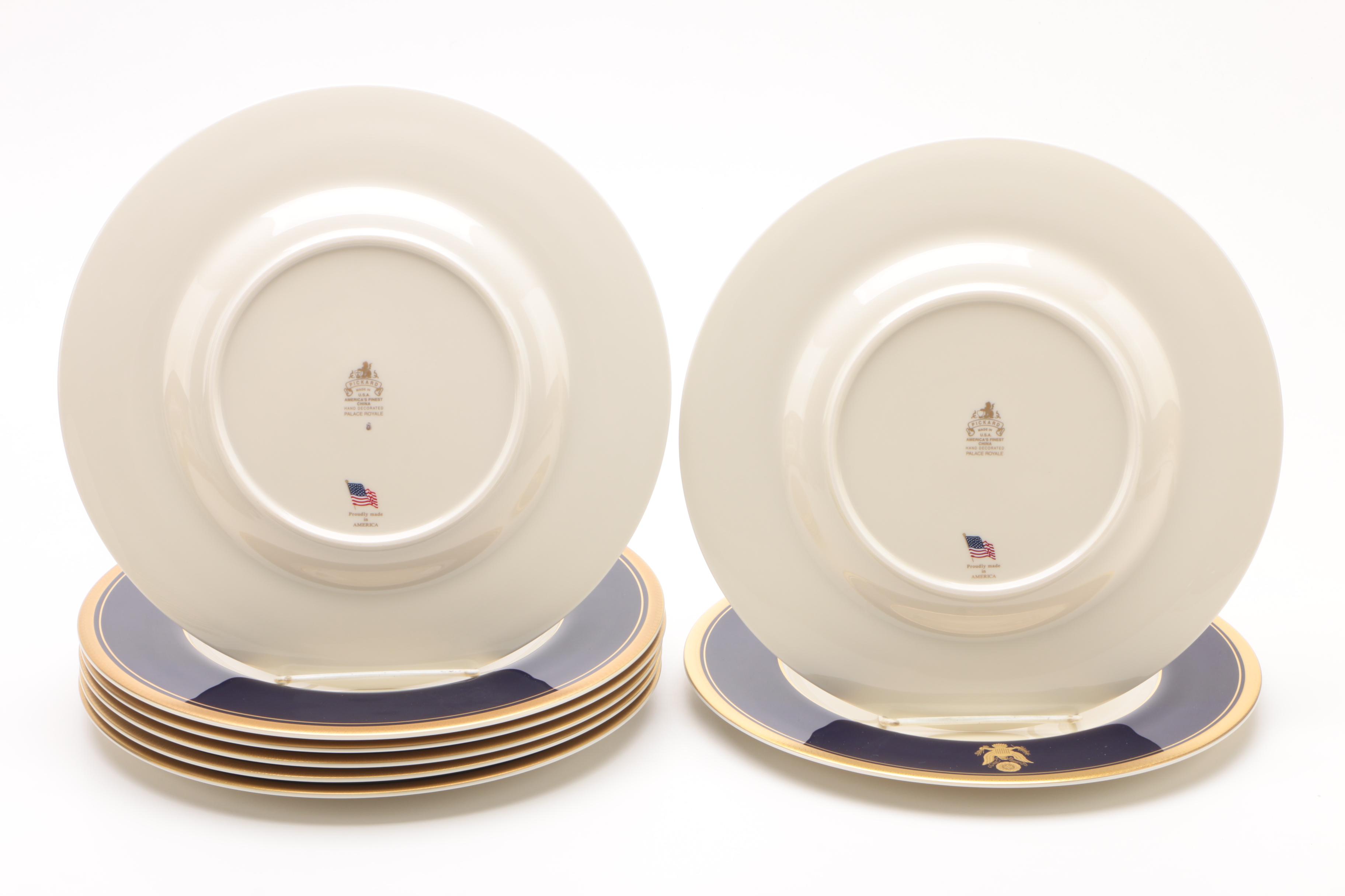 Pickard "Palace Royale" Dinnerware with the Great Seal of the United States