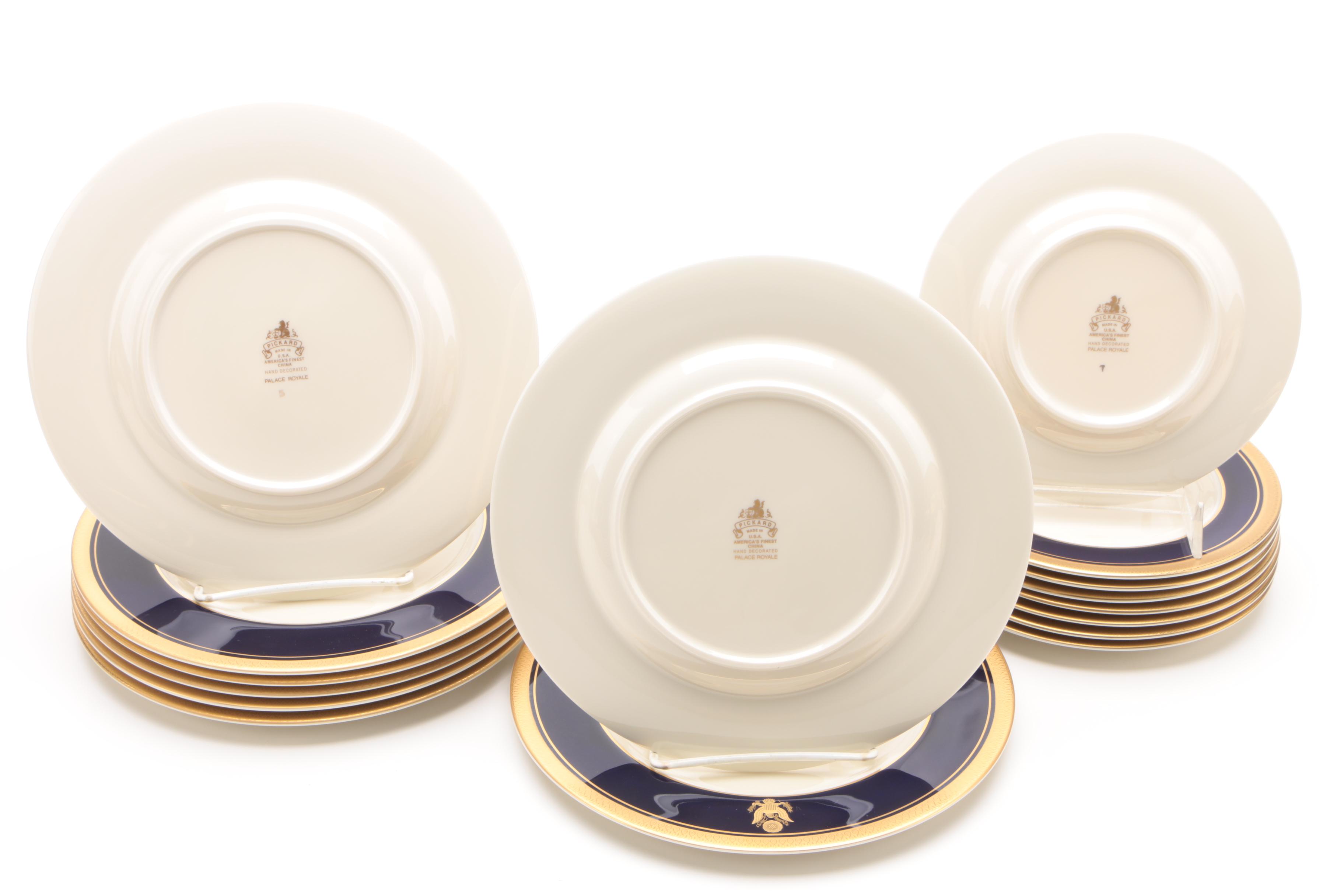 Pickard "Palace Royale" Dinnerware with the Great Seal of the United States