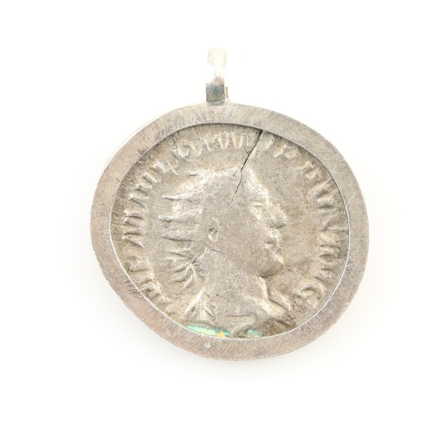 Ancient Roman Imperial Double Denarius of Philip I, ca. 244 AD