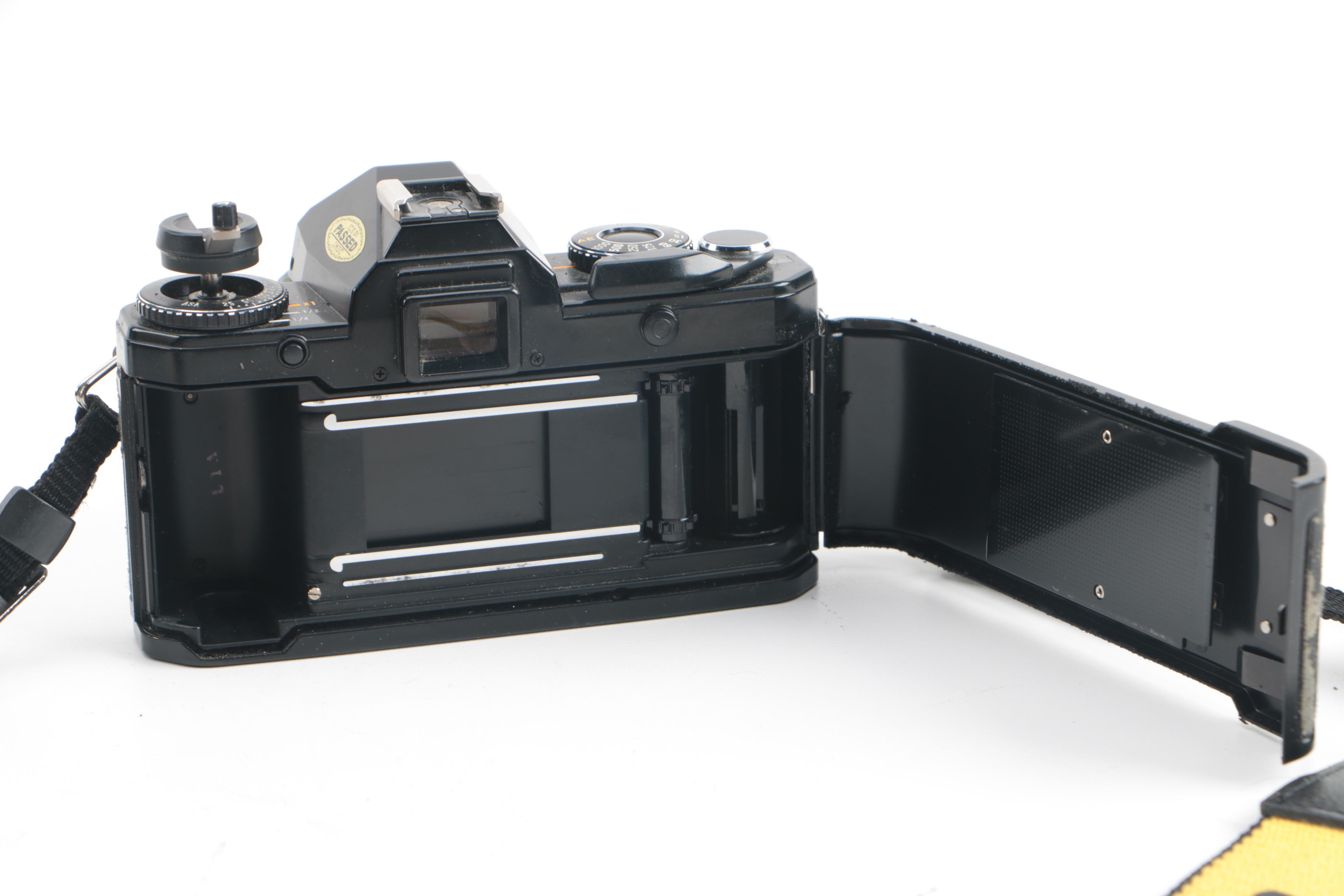 Vintage Yashica Electro 35 and FX-D Quartz Cameras with Cases and Accessories