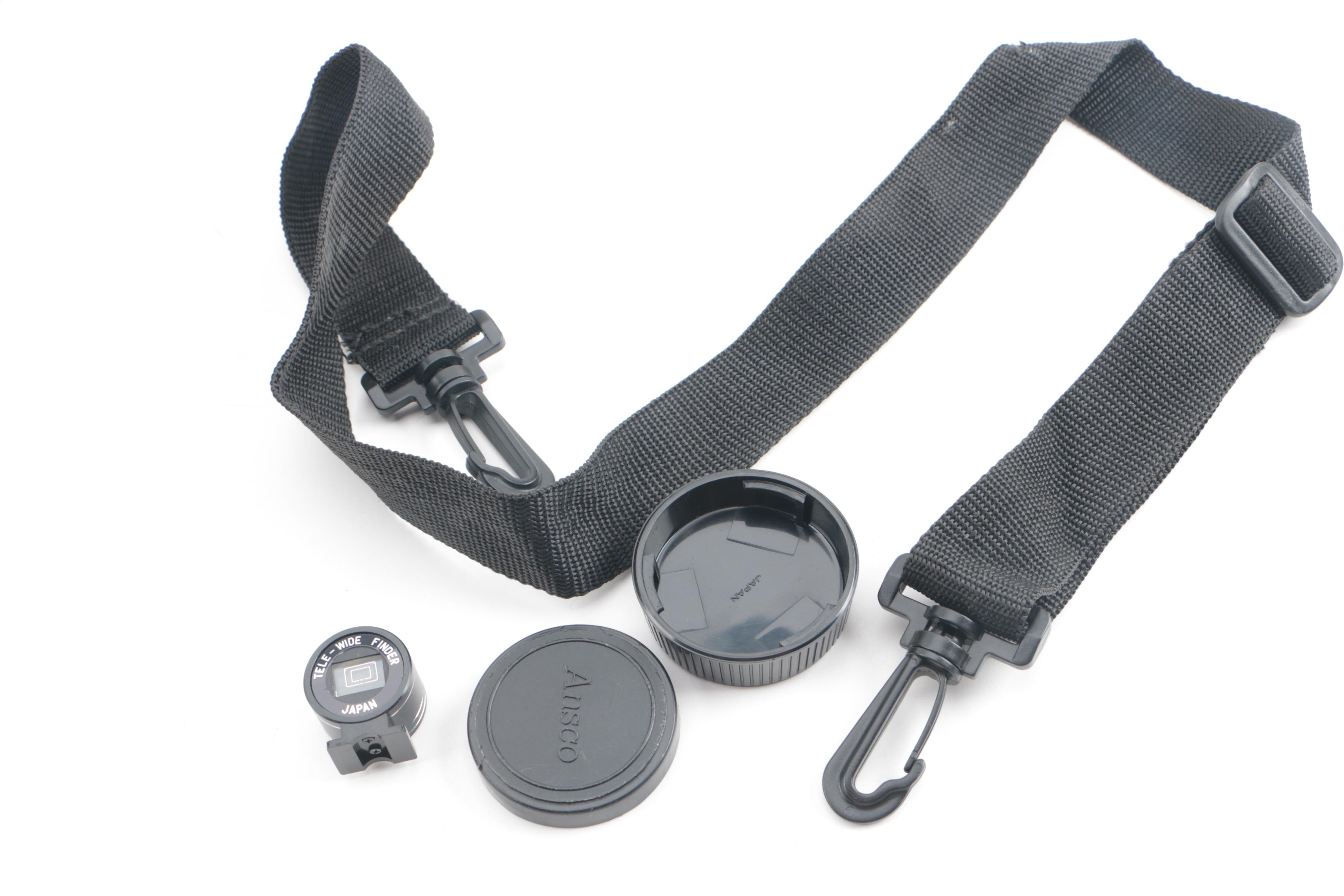 Vintage Yashica Electro 35 and FX-D Quartz Cameras with Cases and Accessories