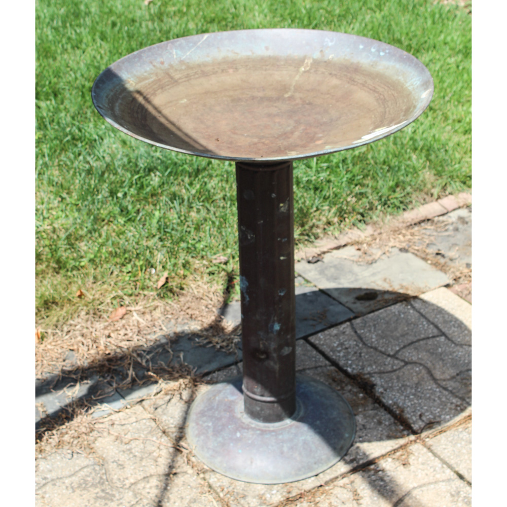 Smith & Hawken Copper Bird Bath