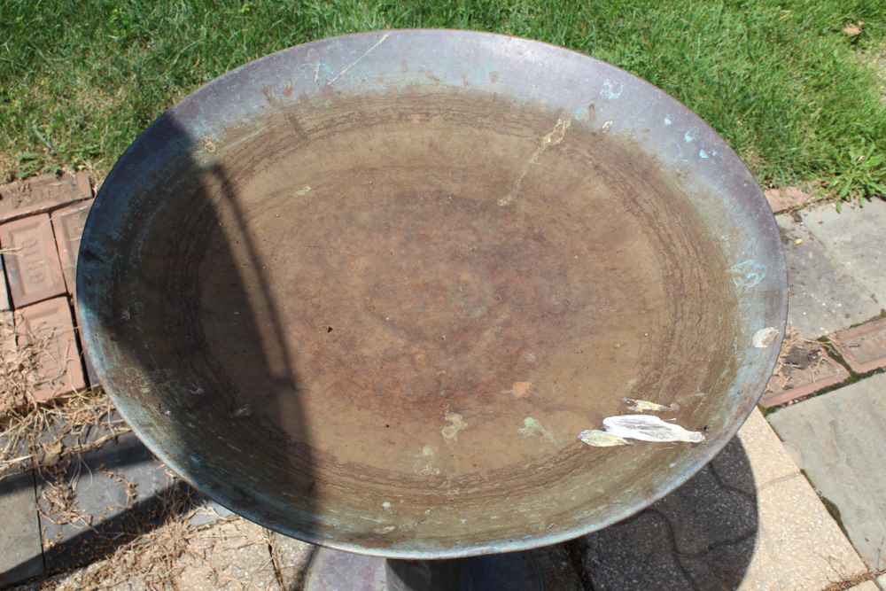 Smith & Hawken Copper Bird Bath