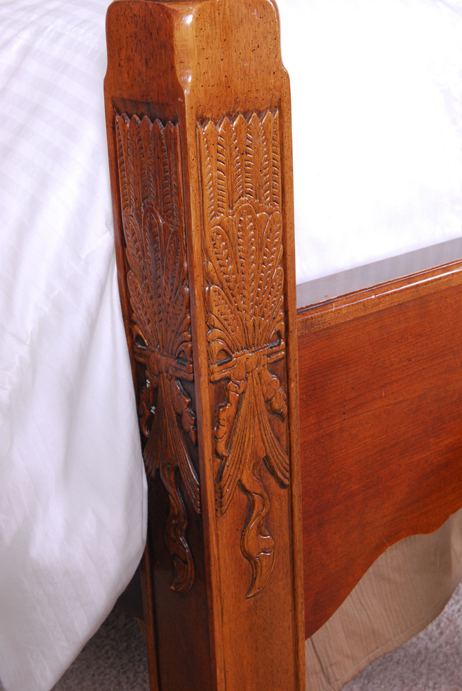 Chippendale Style King Size Limited Edition "Cochran" Bed Frame by Hood