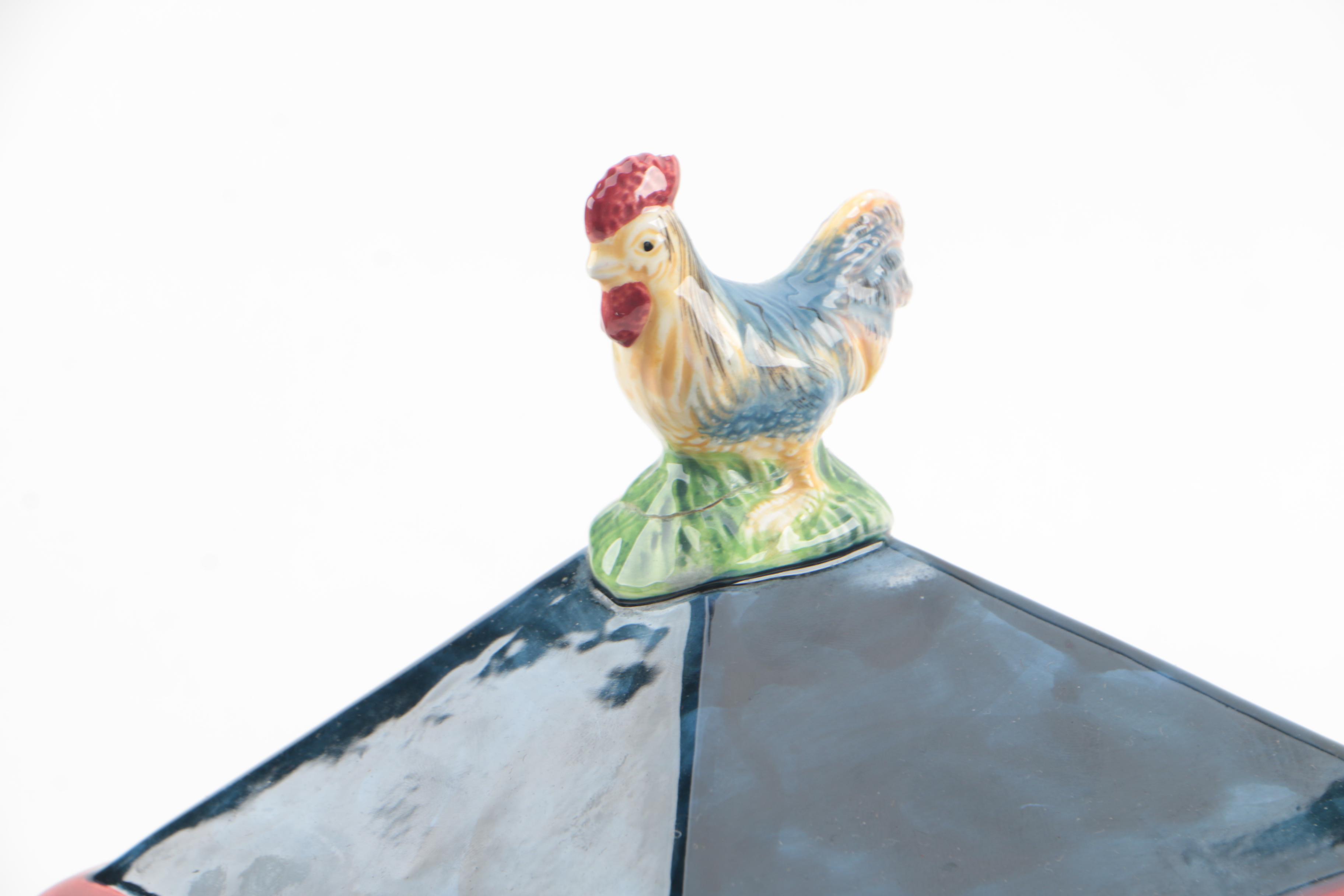 Susan Winget for Certified International "Sunrise" Ceramic Canisters