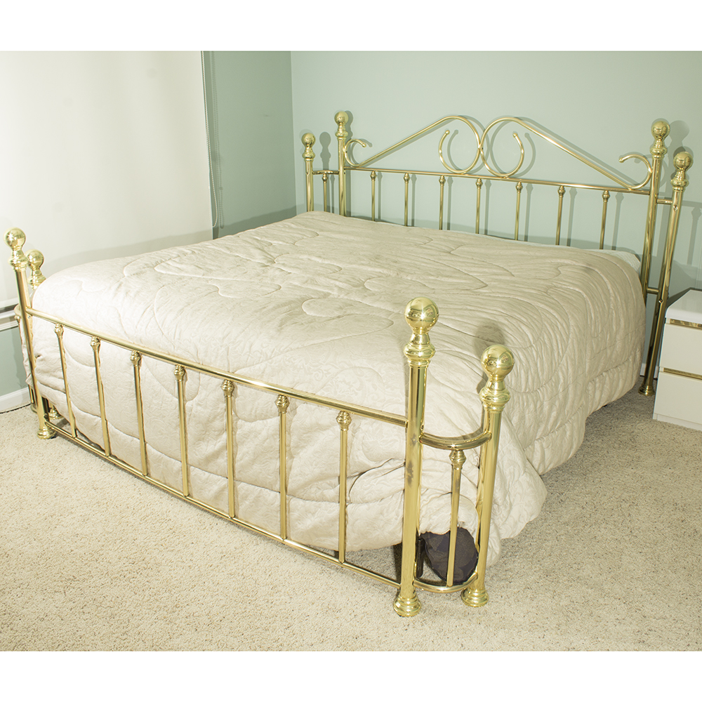 Brass King Size Bed Frame