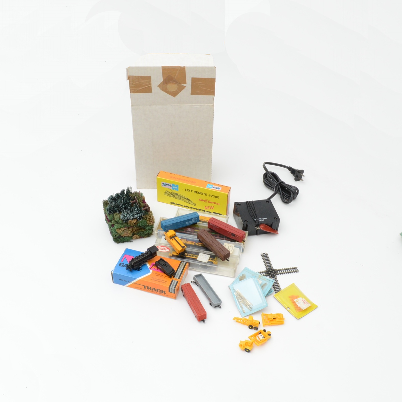 Miniature Electric Train Set and Accessories