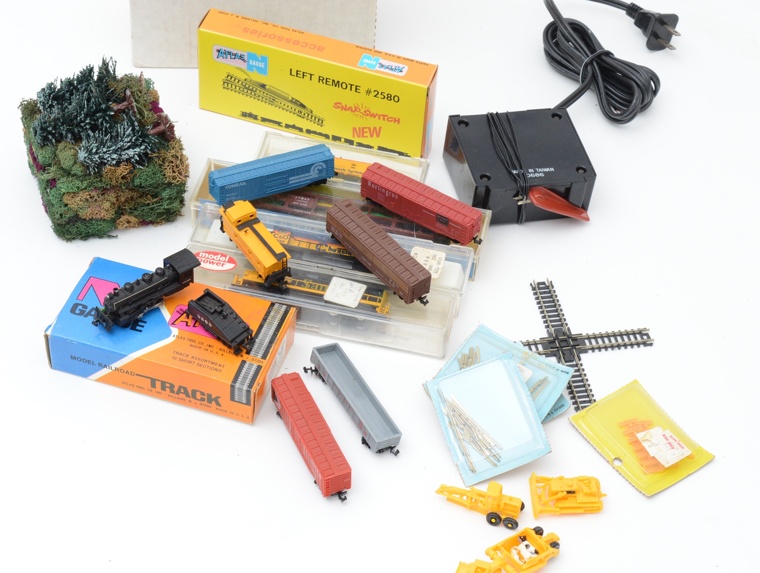 Miniature Electric Train Set and Accessories