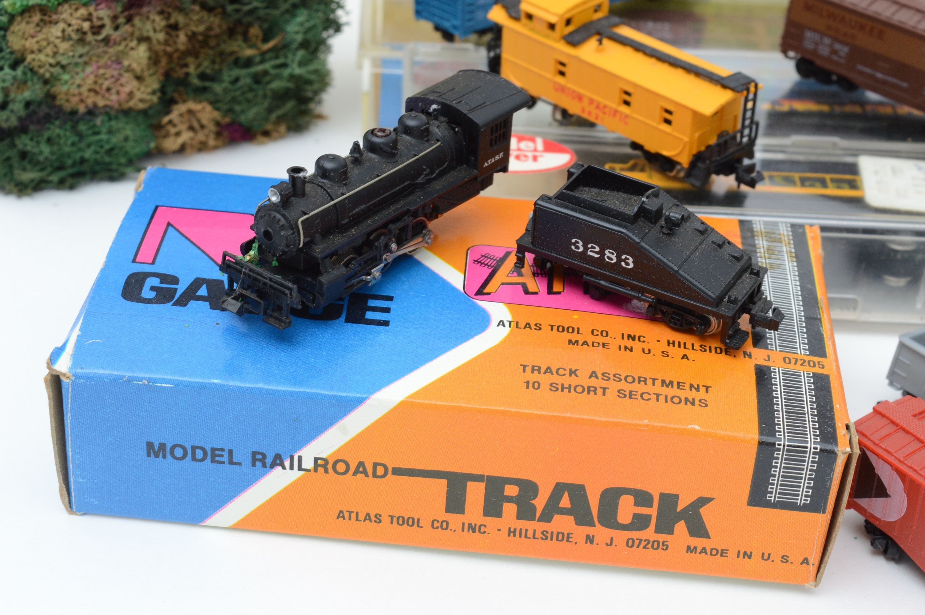 Miniature Electric Train Set and Accessories