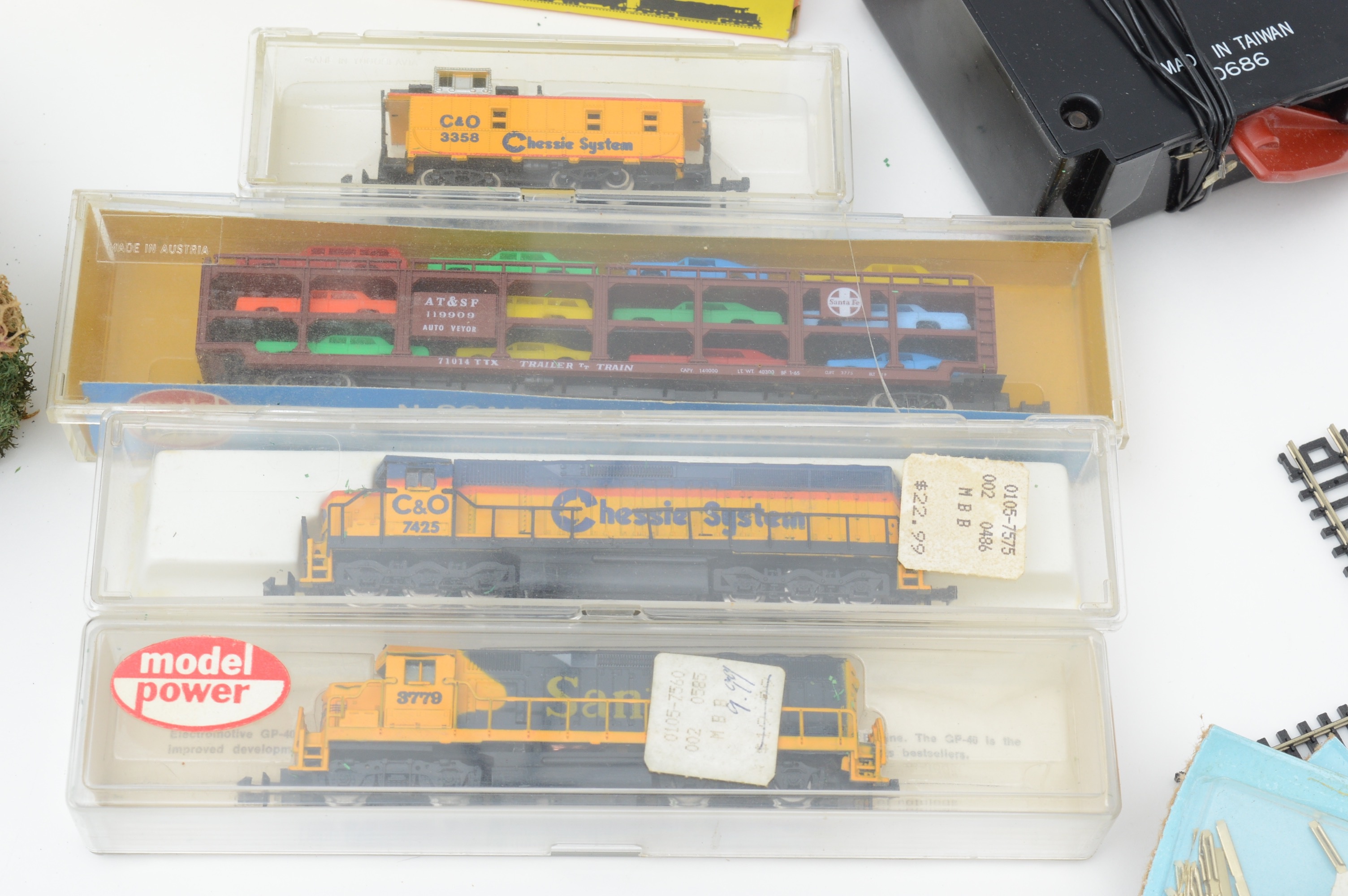 Miniature Electric Train Set and Accessories