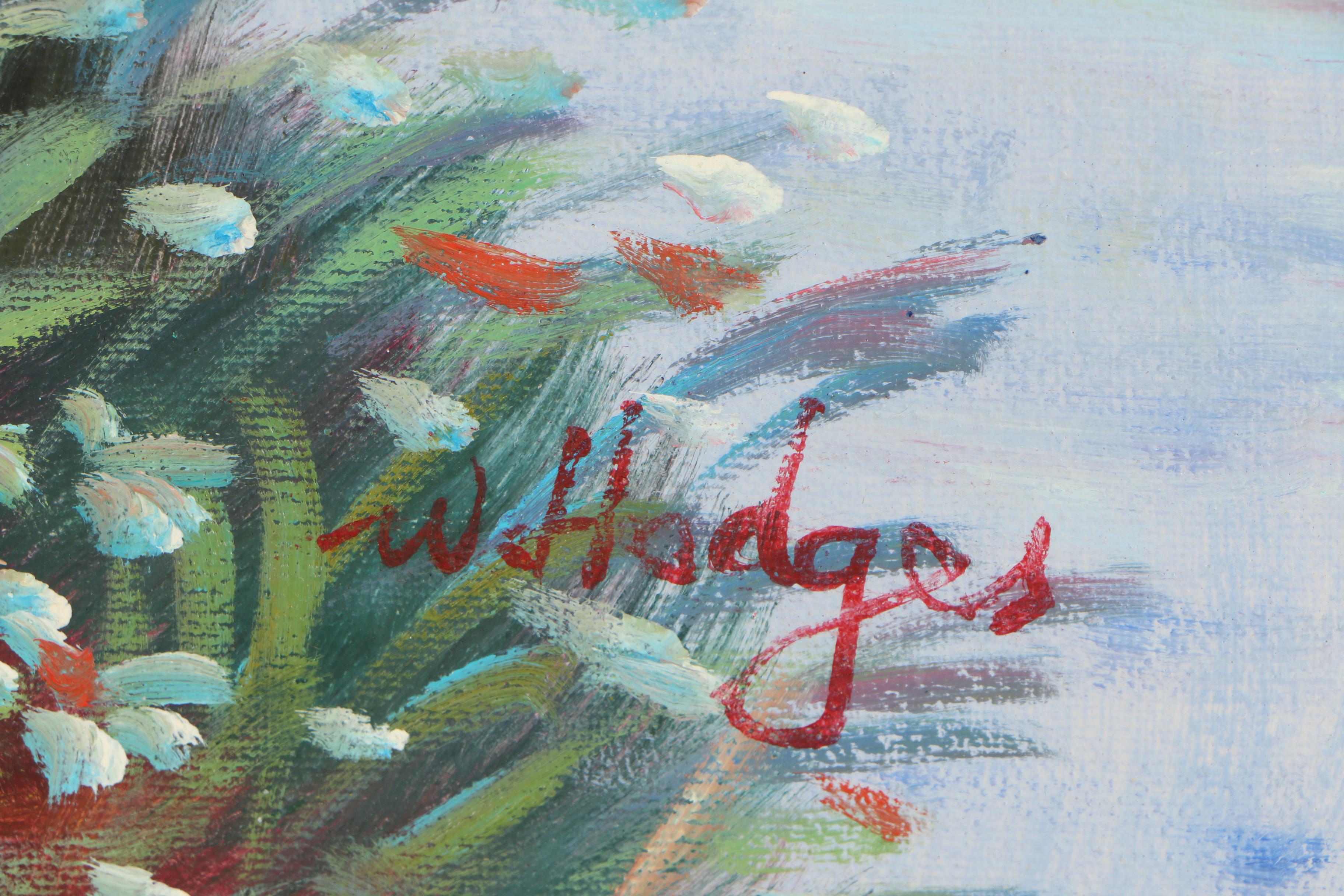 W. Hodges Circa 2000 Oil Painting