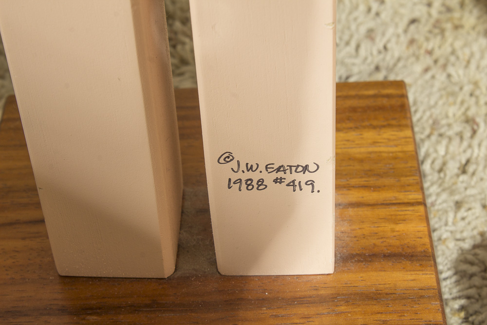 J. W. Eaton 1988 Folk Style Bather Sculptures