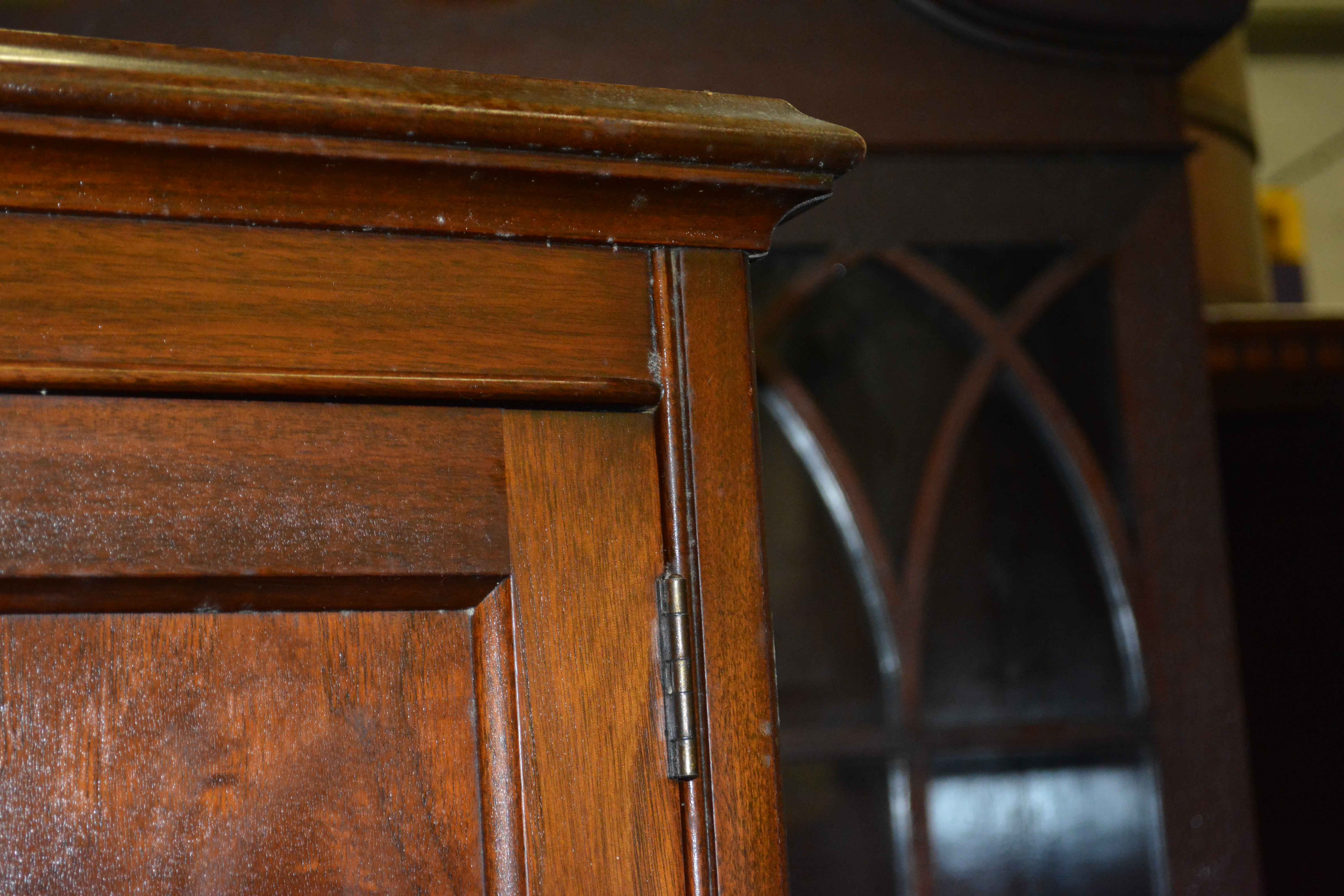 Vintage Walnut Dentist Cabinet by Hamilton Manufacturing Company