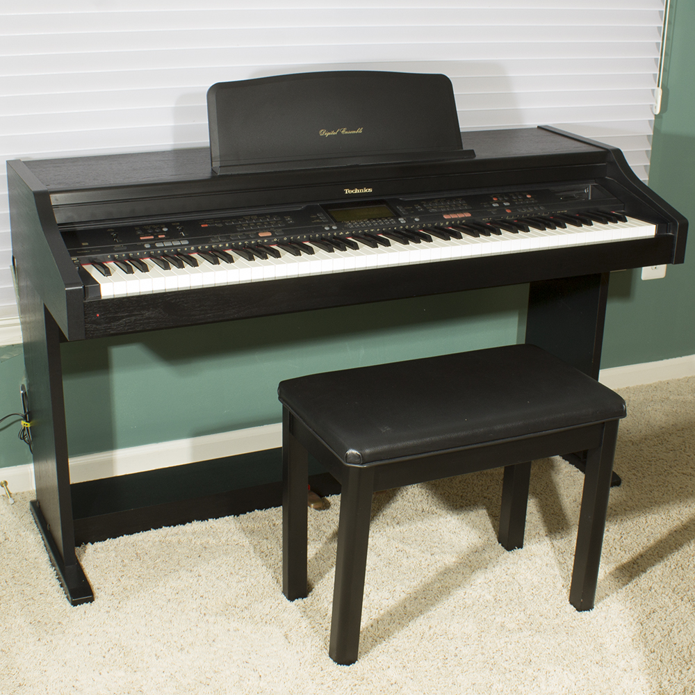 Technics Digital Piano and Bench