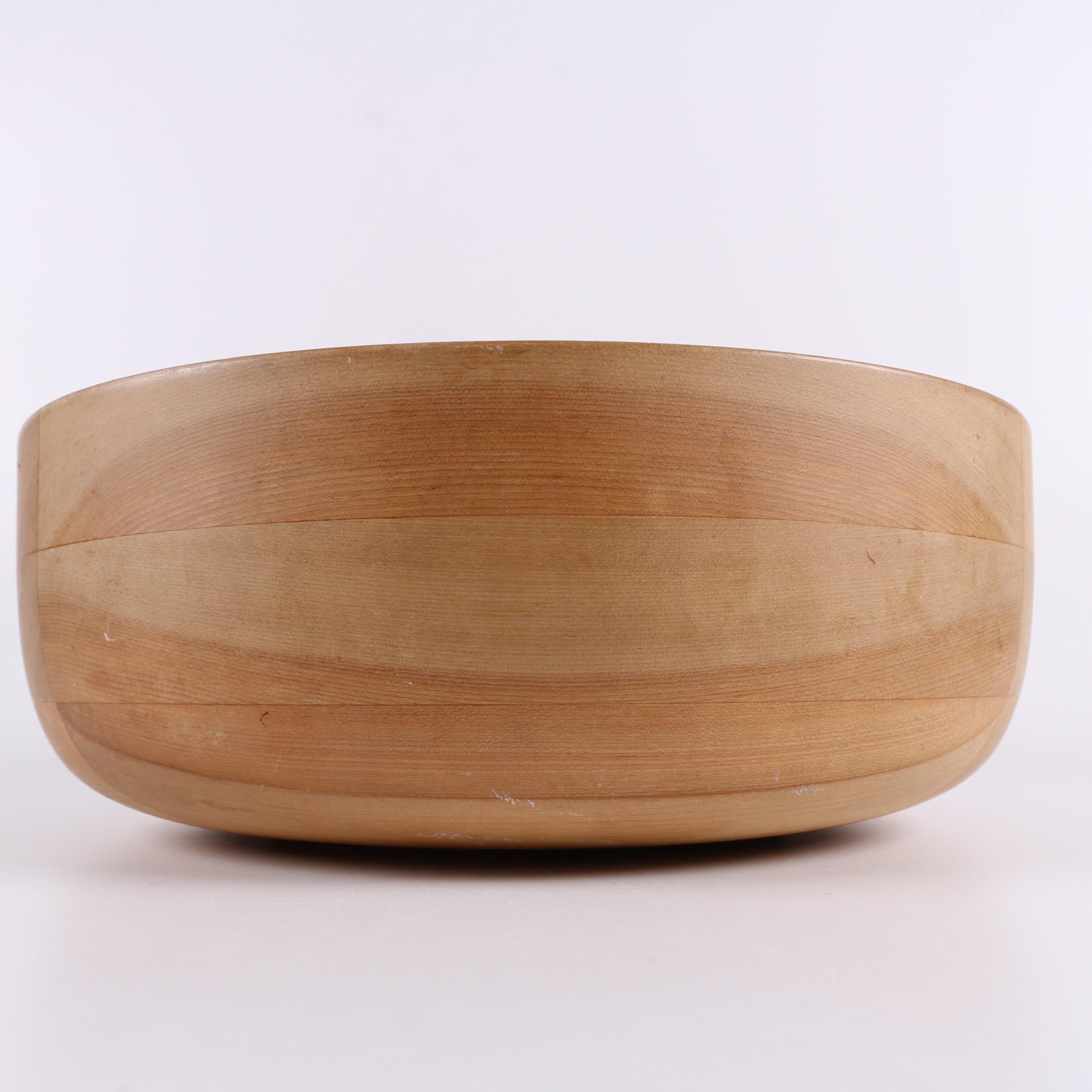 Kalmar Designs Crumb Catcher Bread Board and Woodbury's Woodenware Bowl