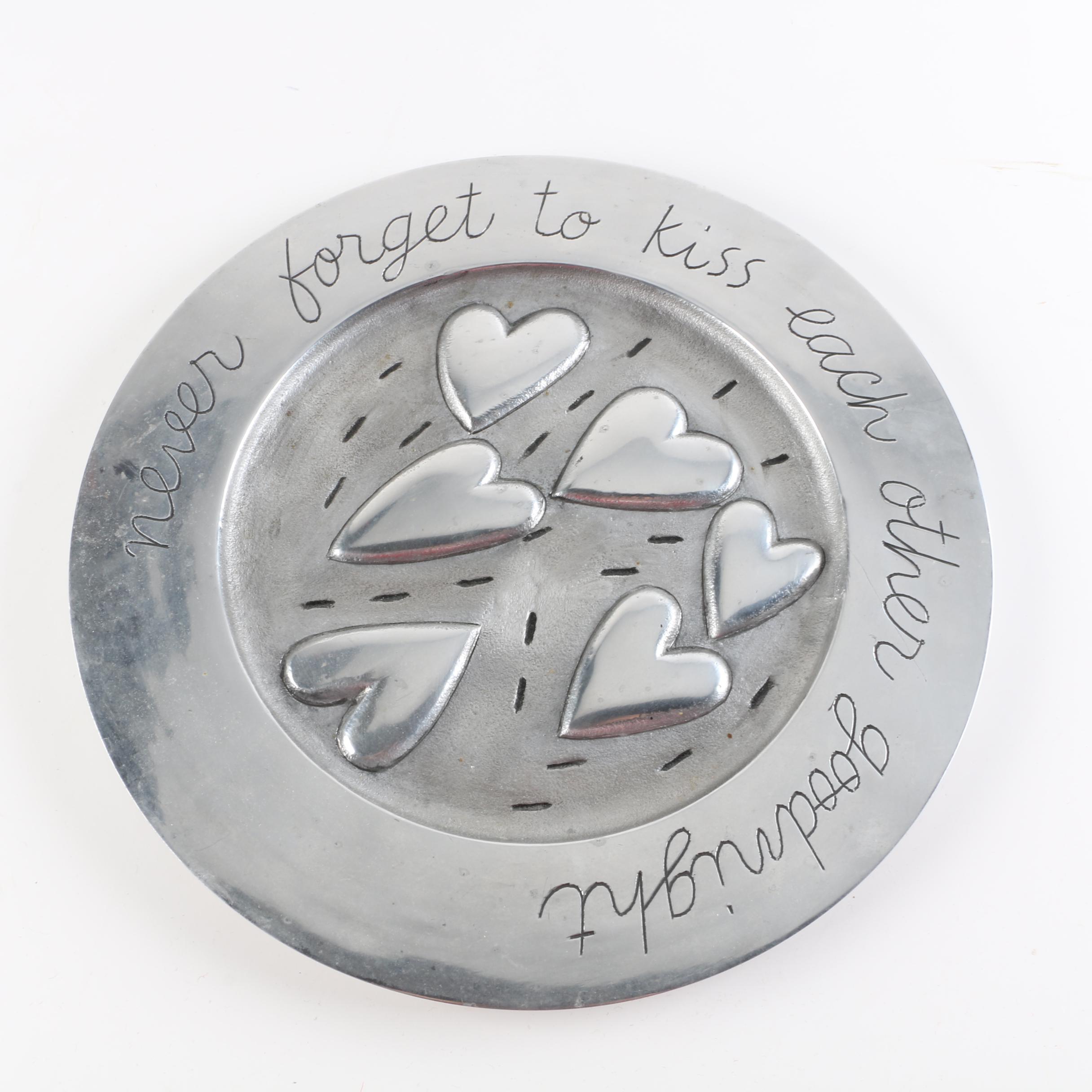 Sandra Magsamen for Silvestri Metal Alloy Platter