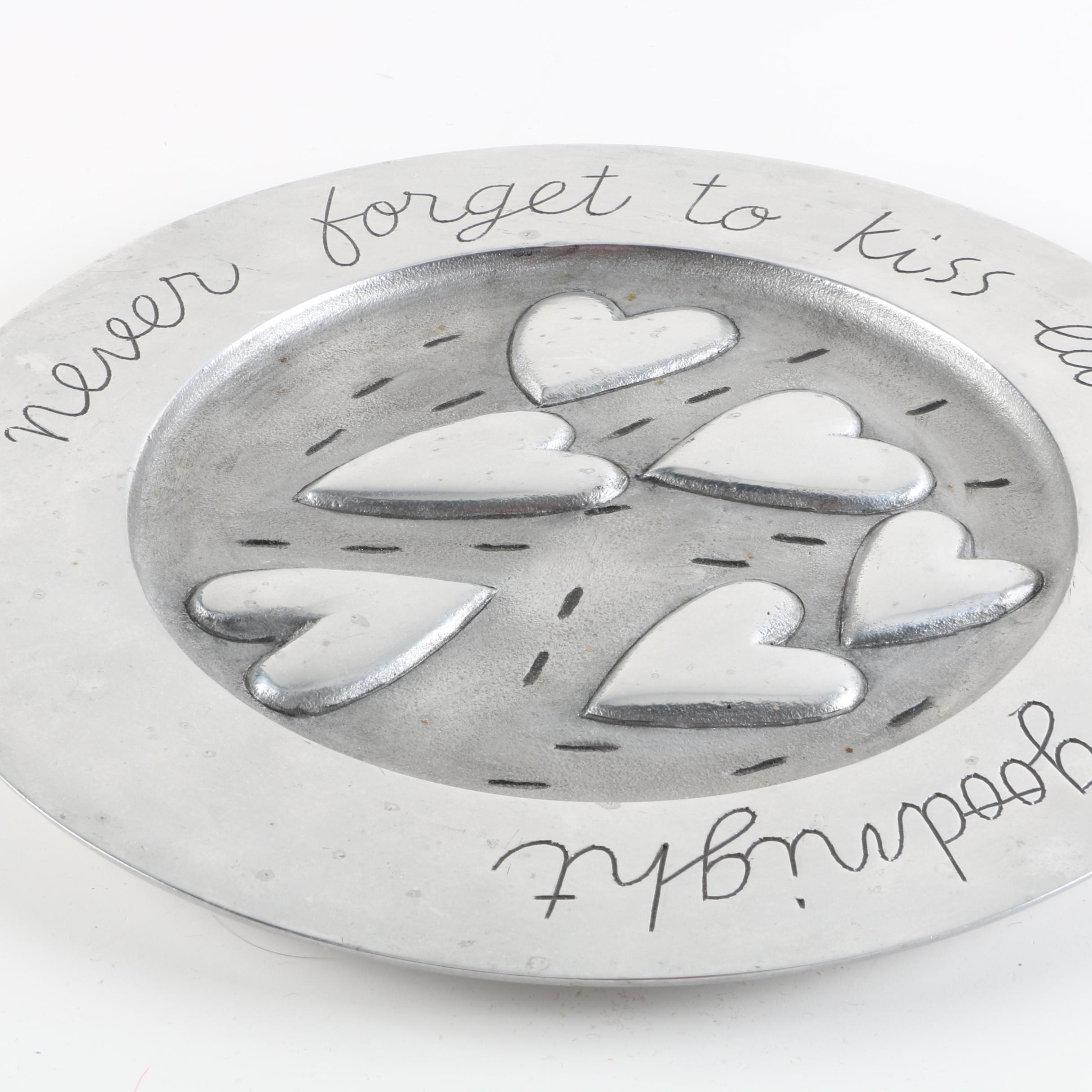 Sandra Magsamen for Silvestri Metal Alloy Platter