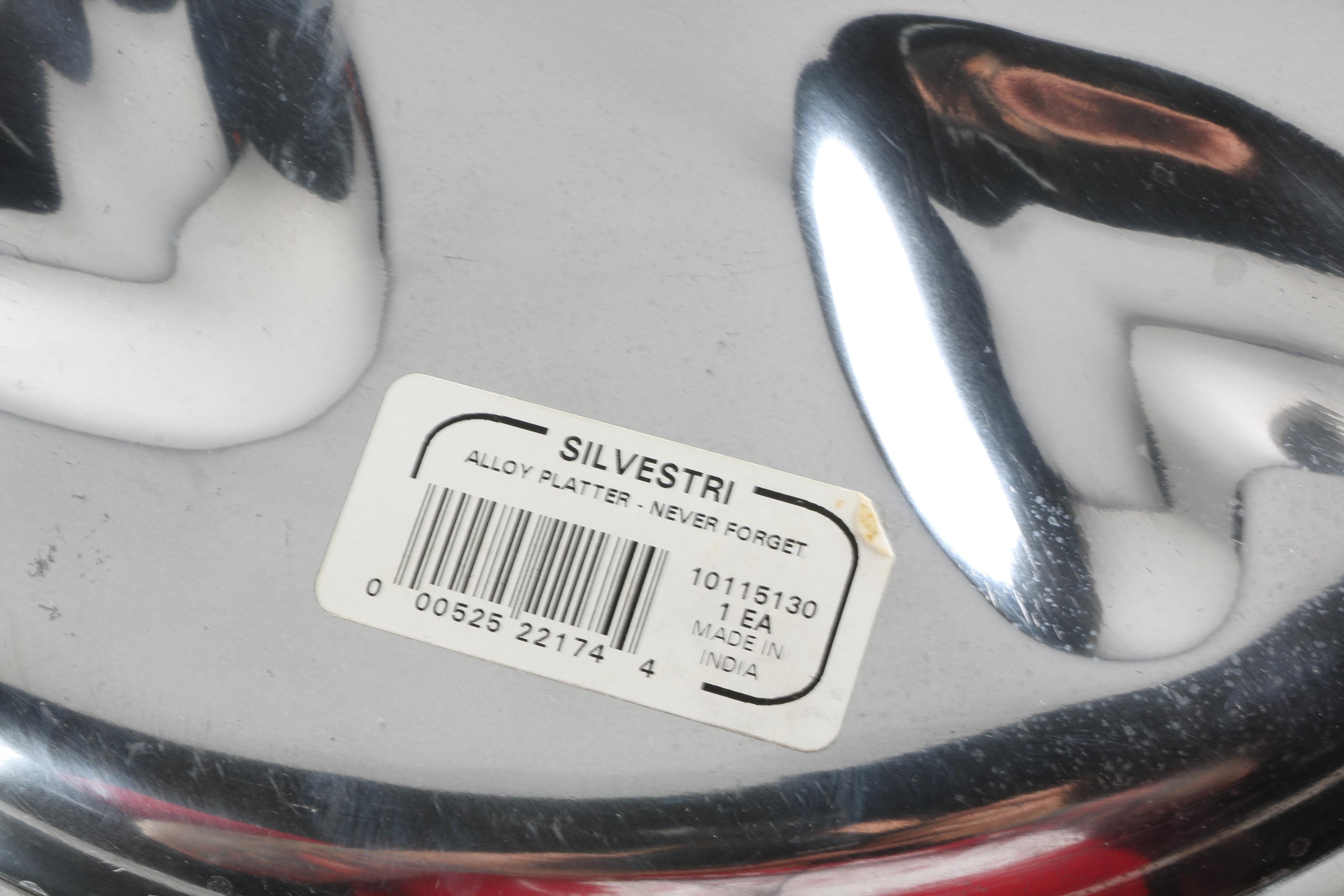 Sandra Magsamen for Silvestri Metal Alloy Platter