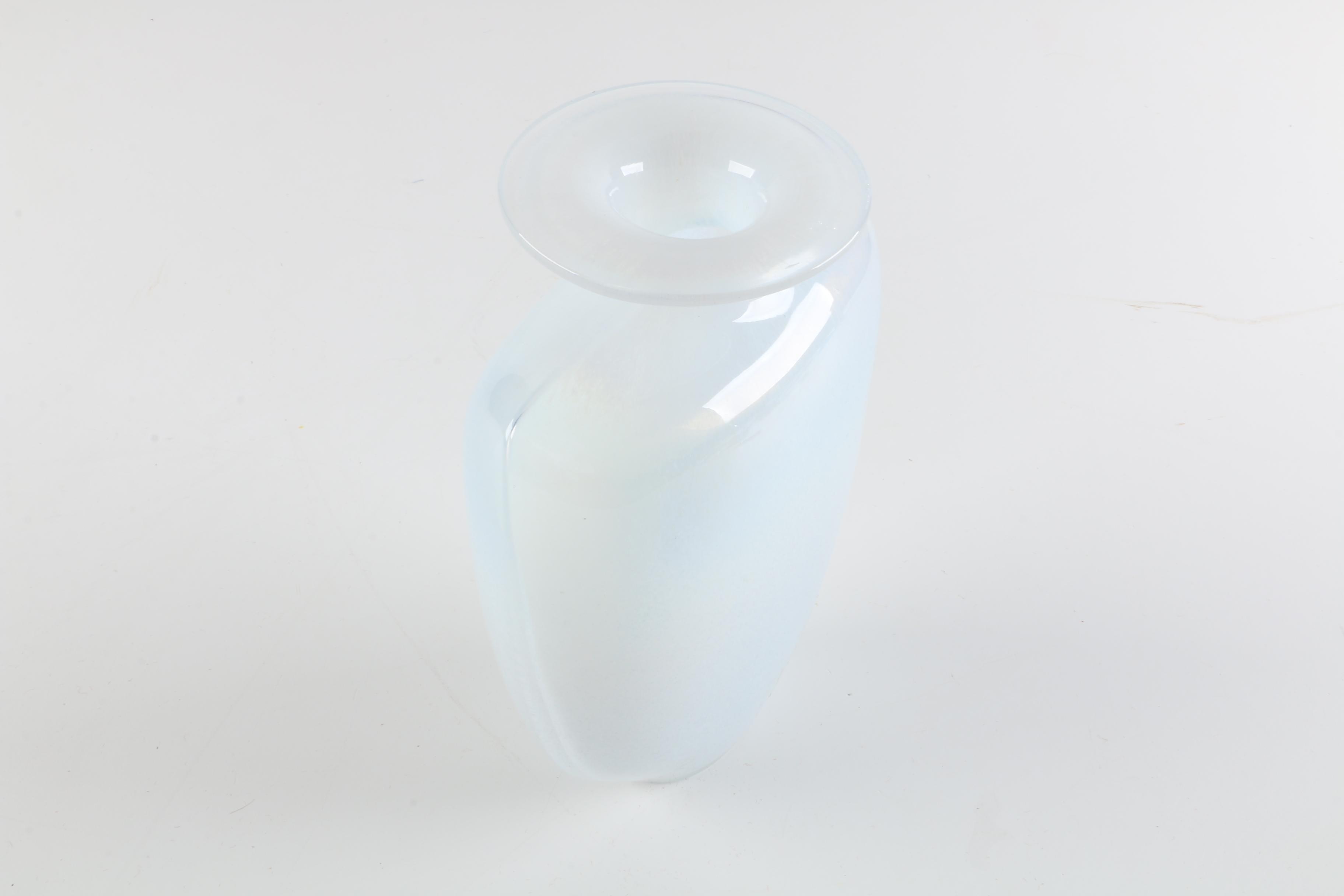 Glass and Ceramic Flat Vases including Kosta Boda