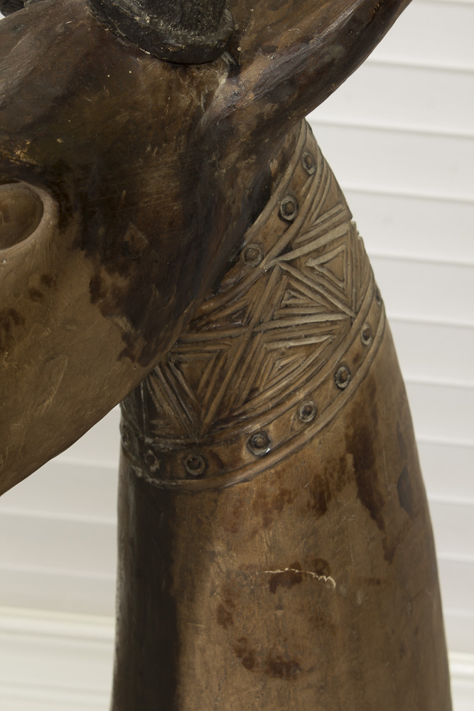 Mixed Media Antelope Sculpture