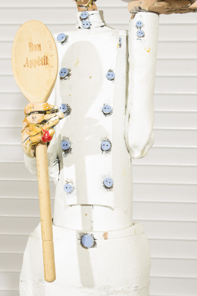 Ceramic Sculpture of Chef