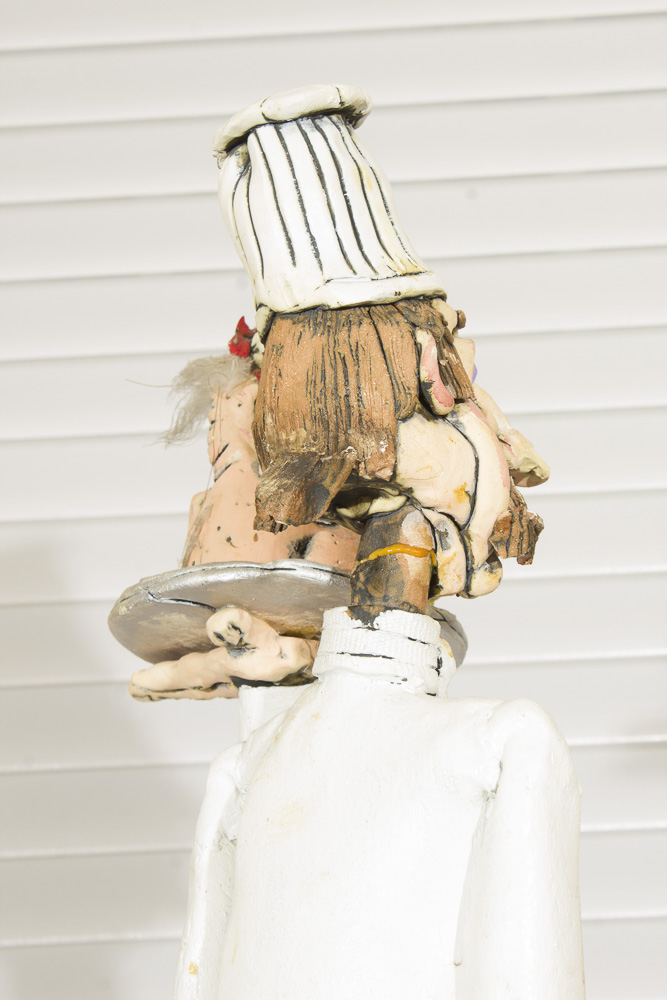 Ceramic Sculpture of Chef