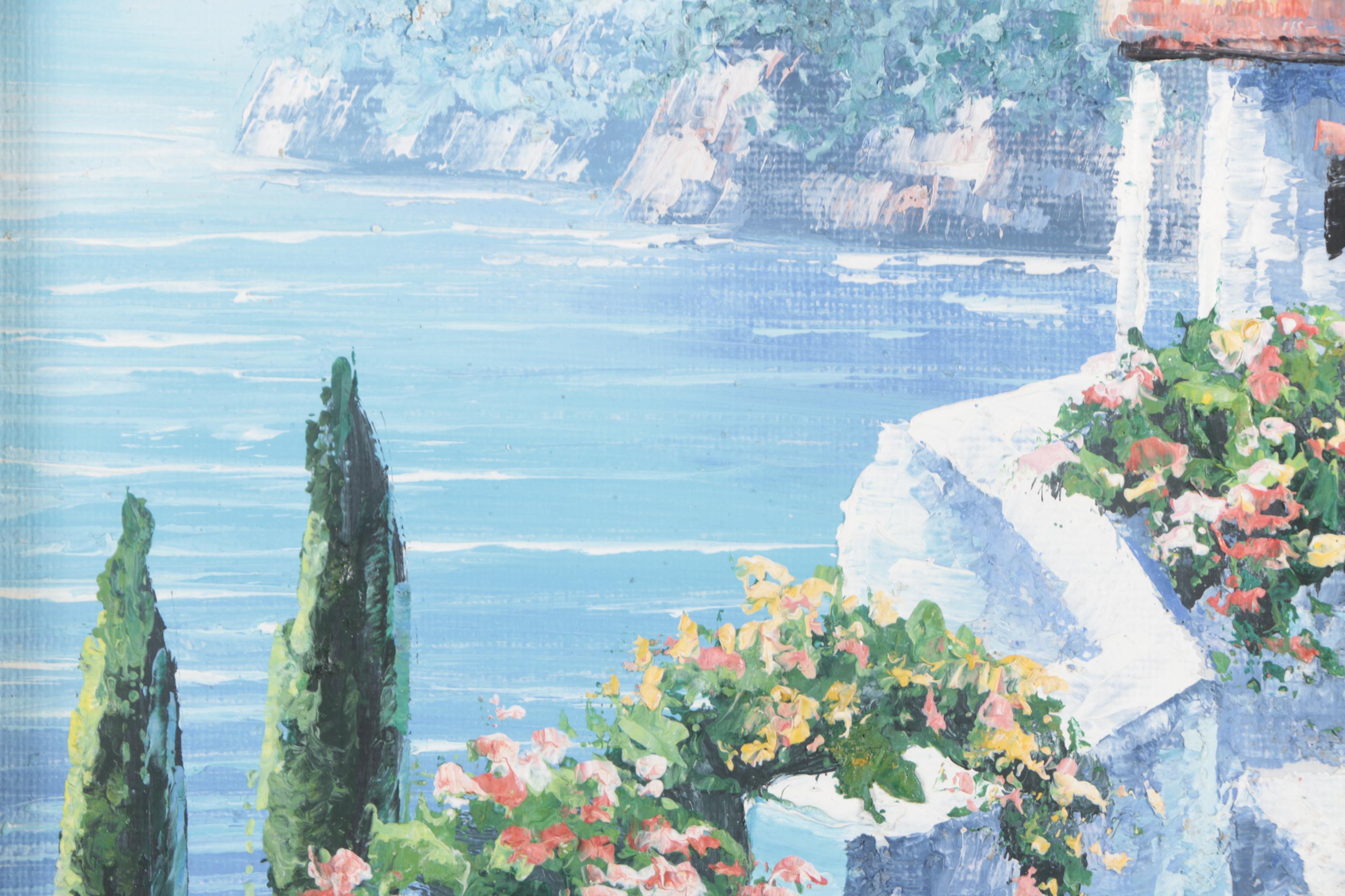 K. Wallis Circa 2000 Oil Painting