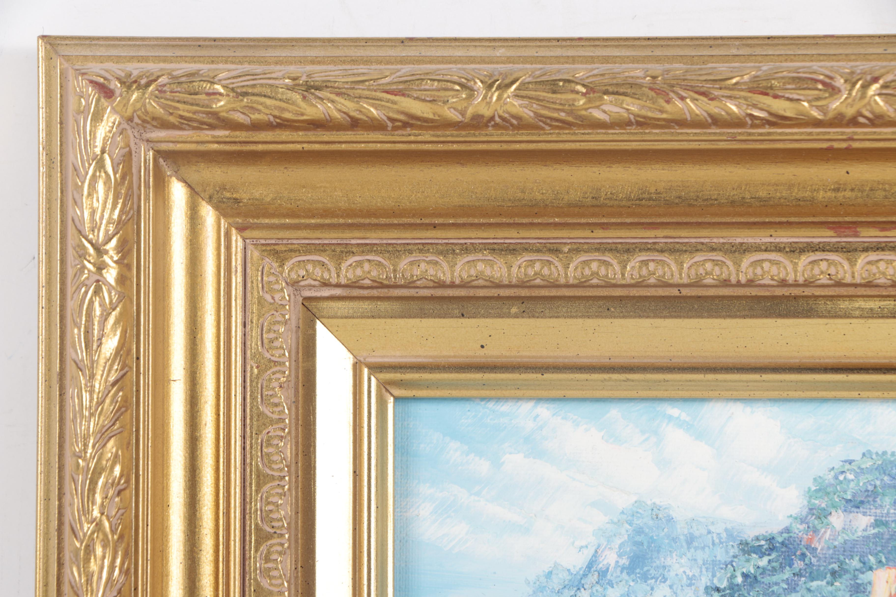 K. Wallis Circa 2000 Oil Painting