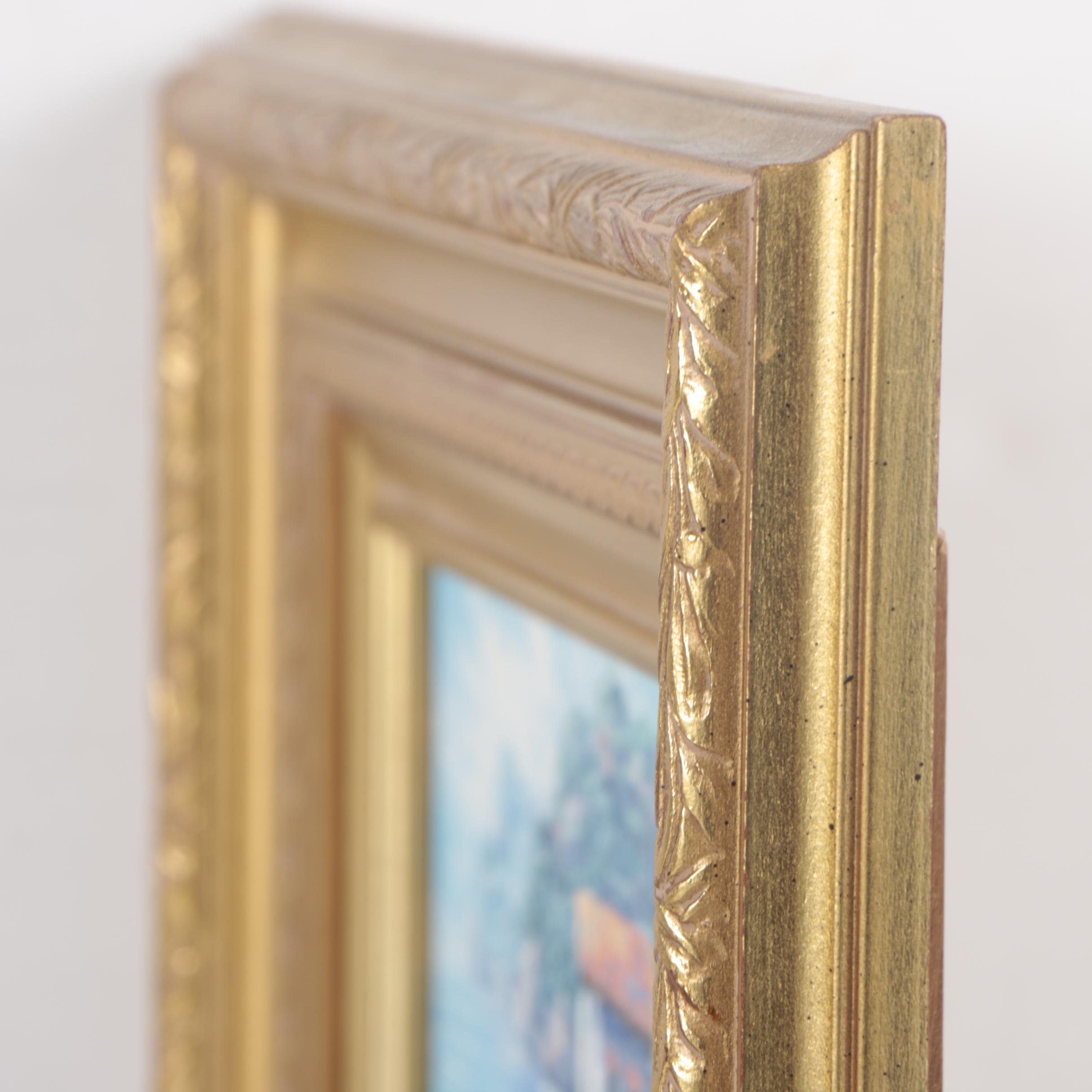 K. Wallis Circa 2000 Oil Painting